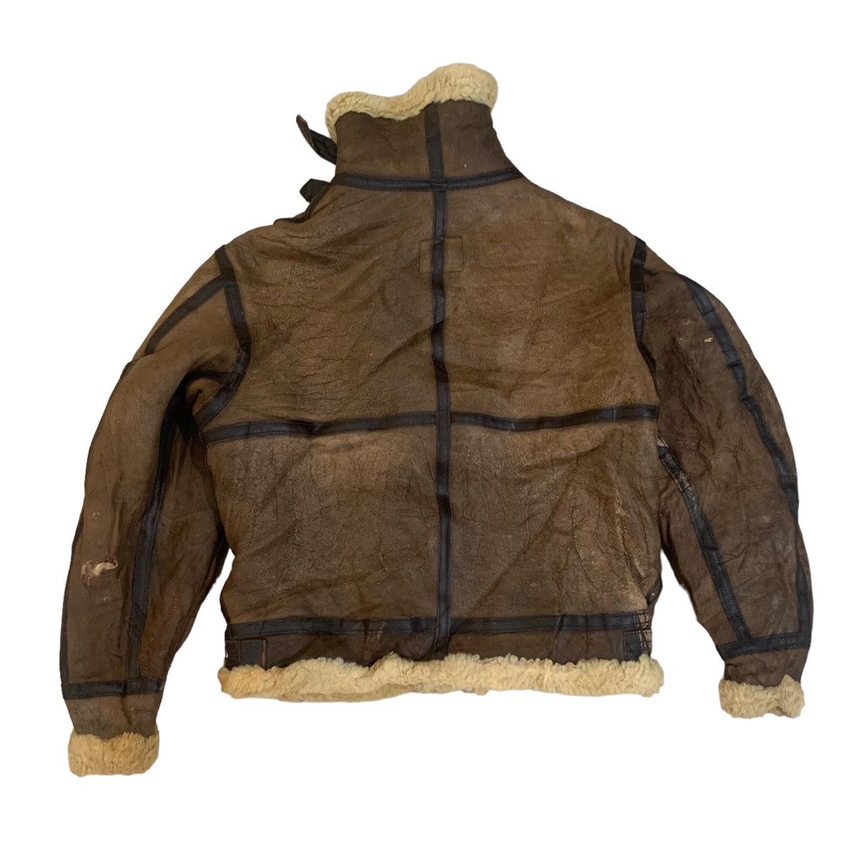 Avirex Vintage Avirex B-3 USAAF Shearling Leather Flight Jacket Size US M / EU 48-50 / 2 - 2 Thumbnail