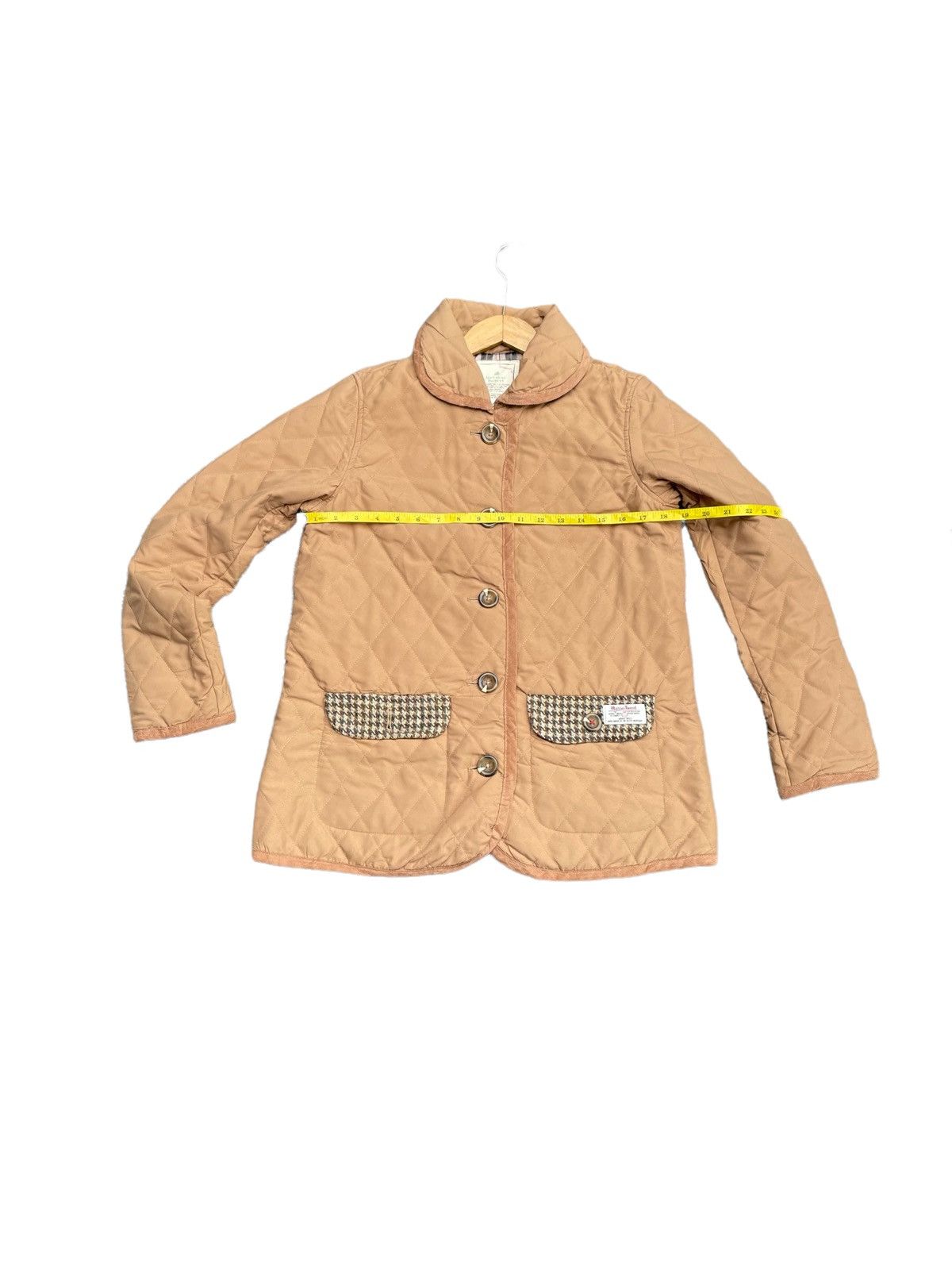 Harris Tweed × Japanese Brand Harris Tweed x Natural Palette Quilted Jacket Size M / US 6-8 / IT 42-44 - 2 Thumbnail