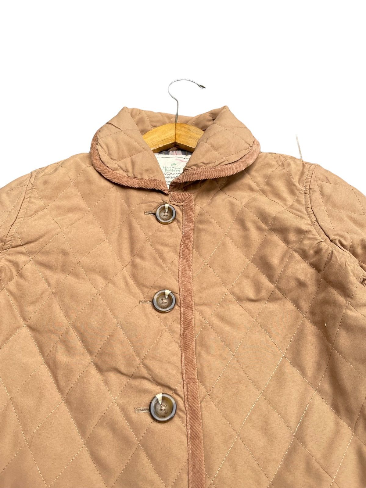 Harris Tweed × Japanese Brand Harris Tweed x Natural Palette Quilted Jacket Size M / US 6-8 / IT 42-44 - 6 Thumbnail