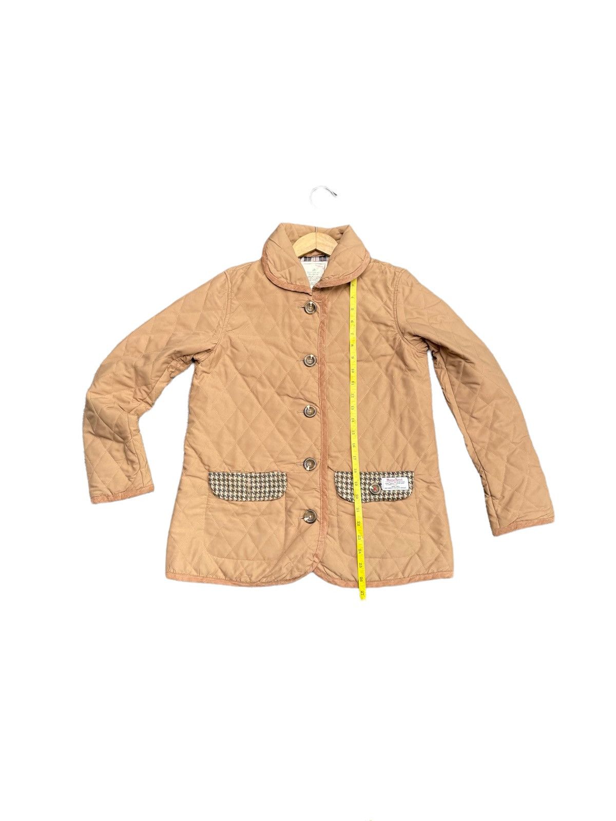 Harris Tweed × Japanese Brand Harris Tweed x Natural Palette Quilted Jacket Size M / US 6-8 / IT 42-44 - 3 Thumbnail