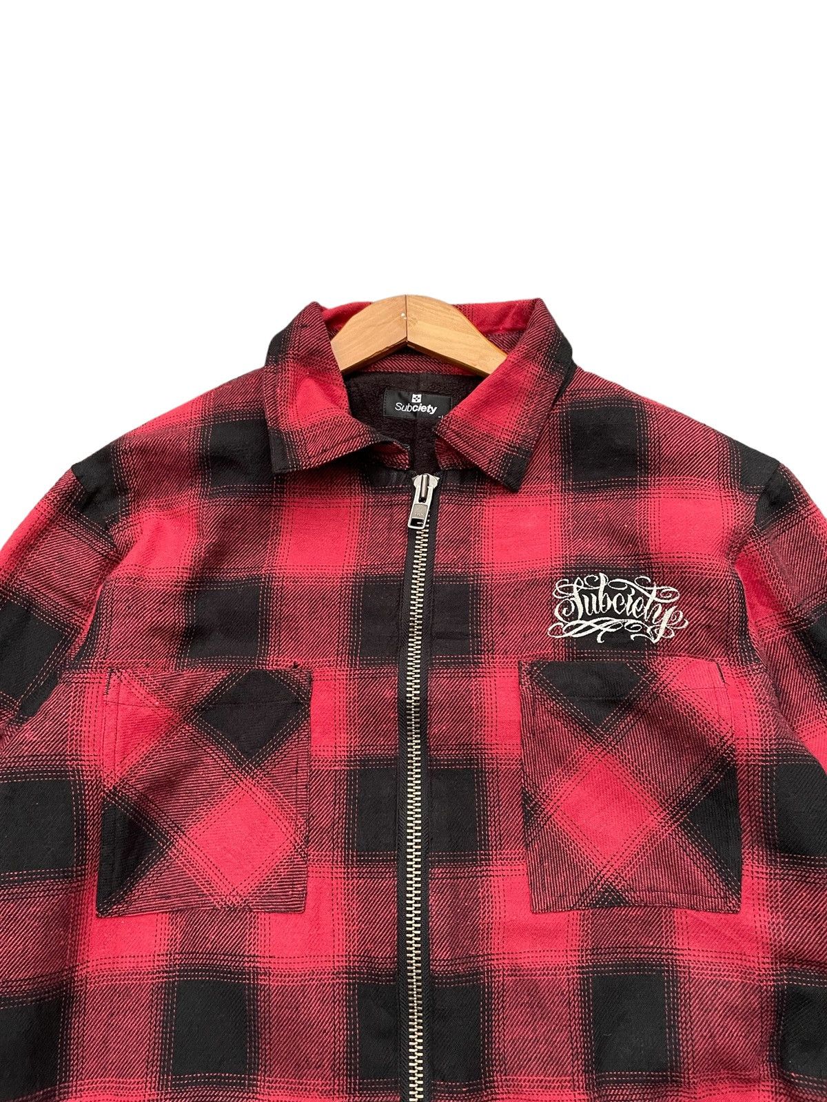 Japanese Brand Subciety Japan Checkered Flannel Size US M / EU 48-50 / 2 - 6 Thumbnail