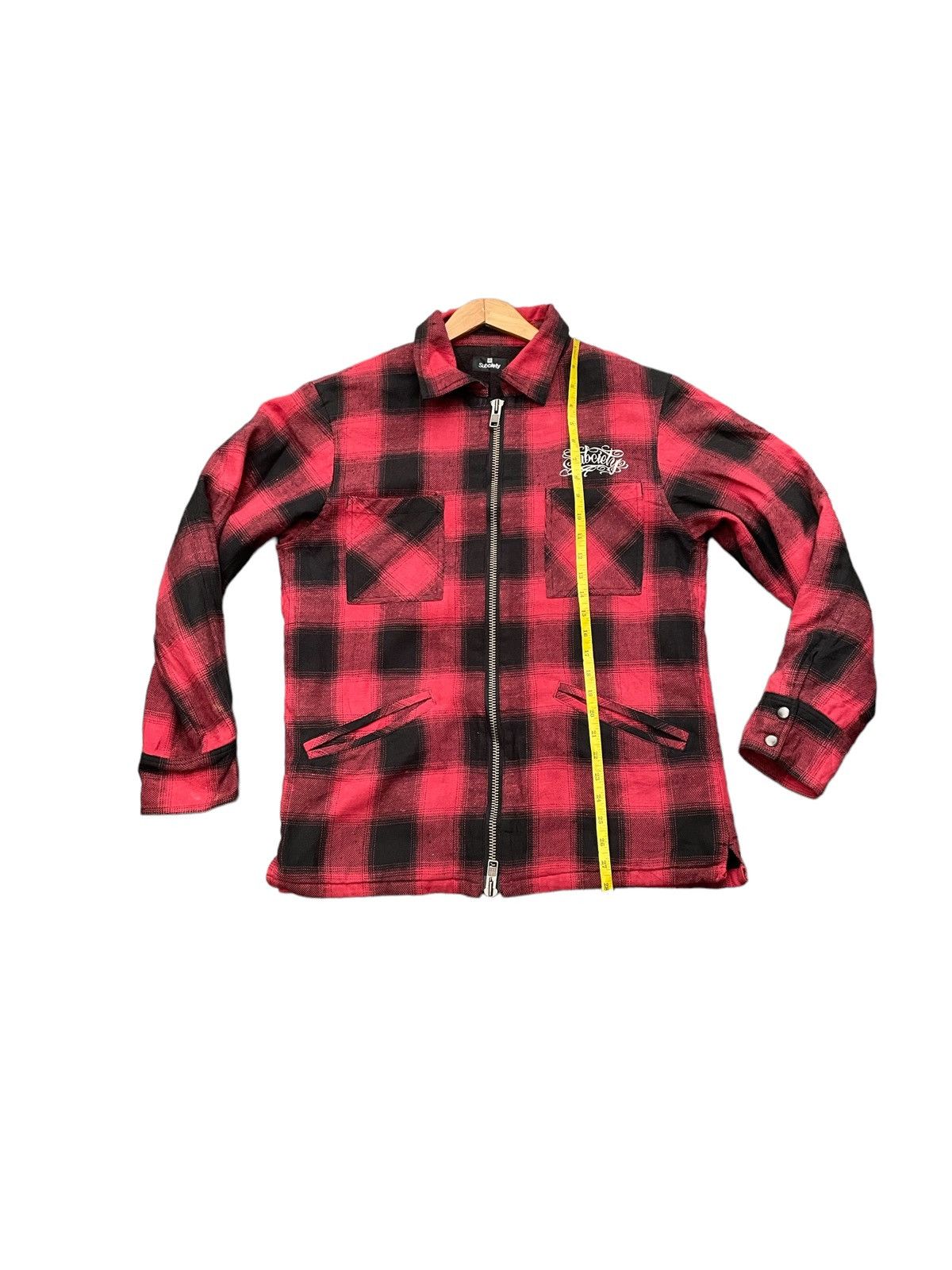 Japanese Brand Subciety Japan Checkered Flannel Size US M / EU 48-50 / 2 - 3 Thumbnail