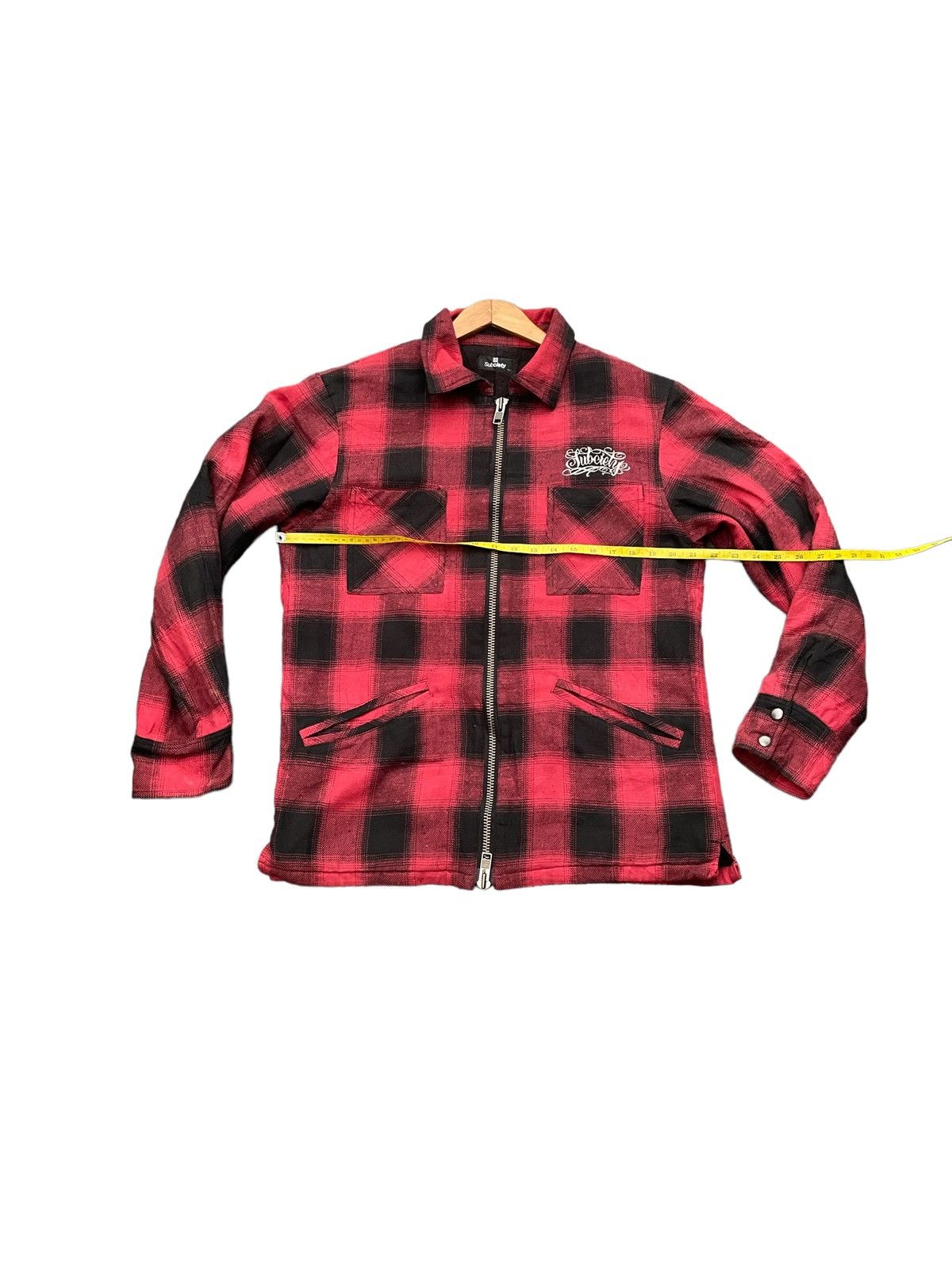 Japanese Brand Subciety Japan Checkered Flannel Size US M / EU 48-50 / 2 - 2 Thumbnail