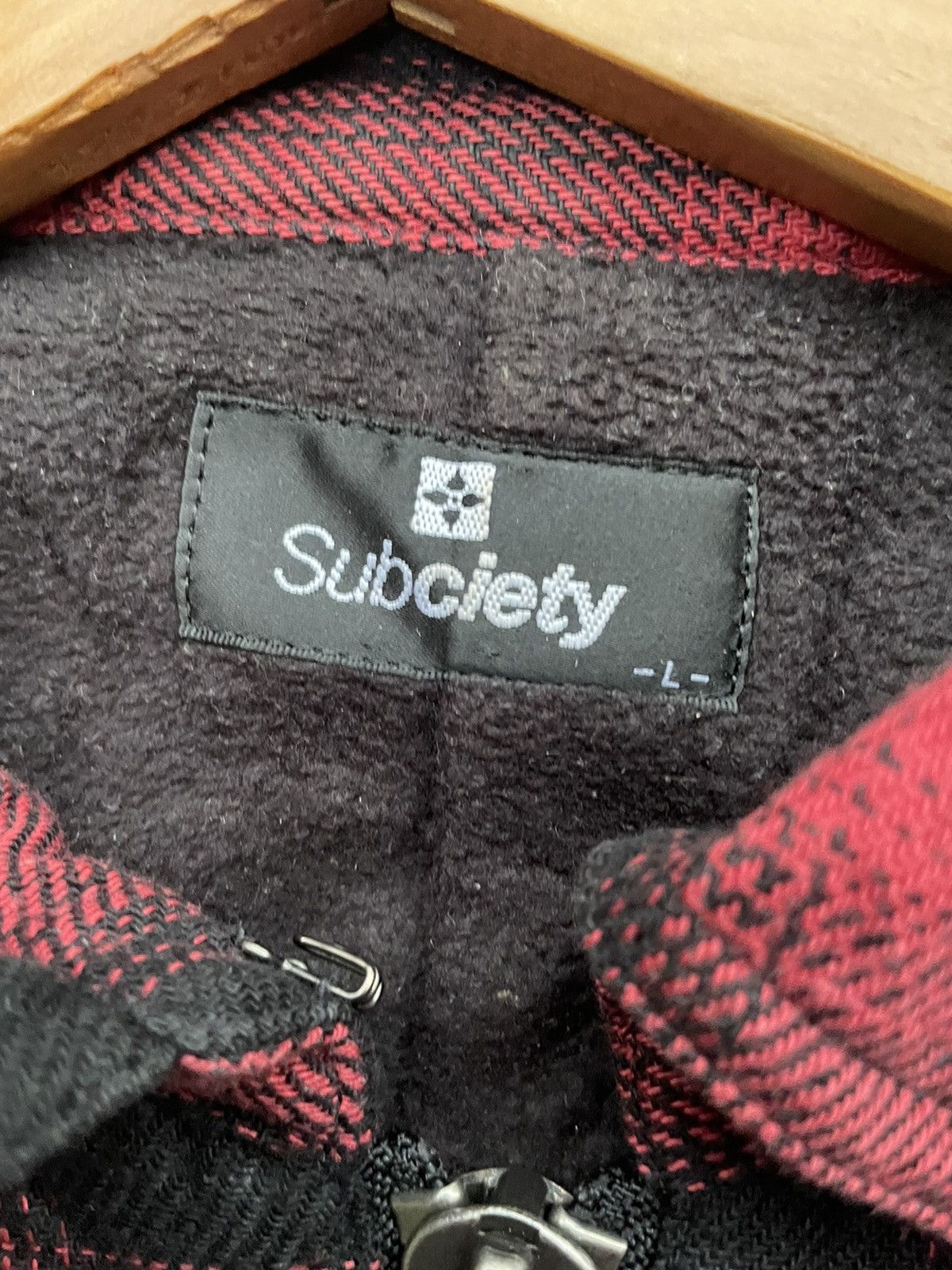 Japanese Brand Subciety Japan Checkered Flannel Size US M / EU 48-50 / 2 - 13 Thumbnail