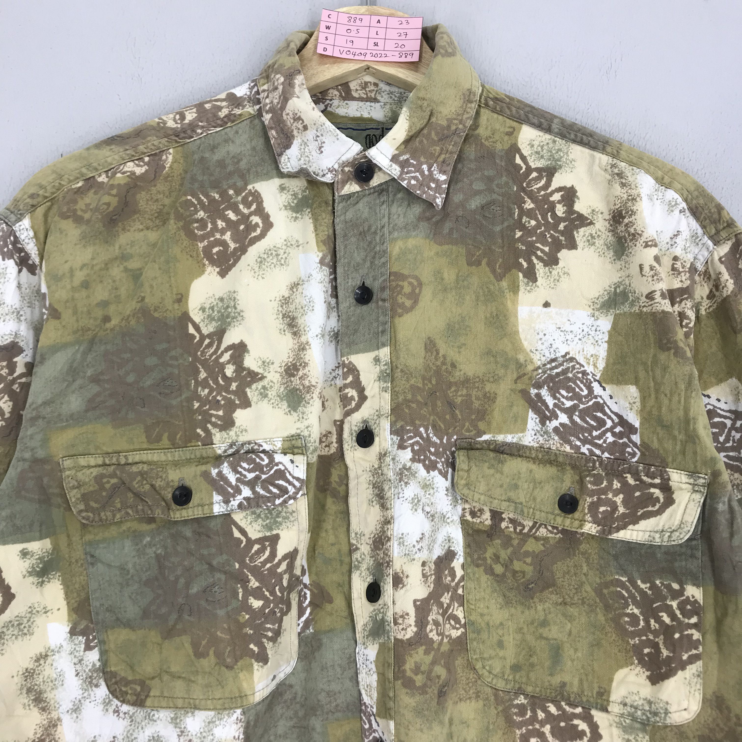 Arts & Science Vintage Godere Pop Art Pattern Shirt Inspired Ed Hardy Size US L / EU 52-54 / 3 - 4 Thumbnail
