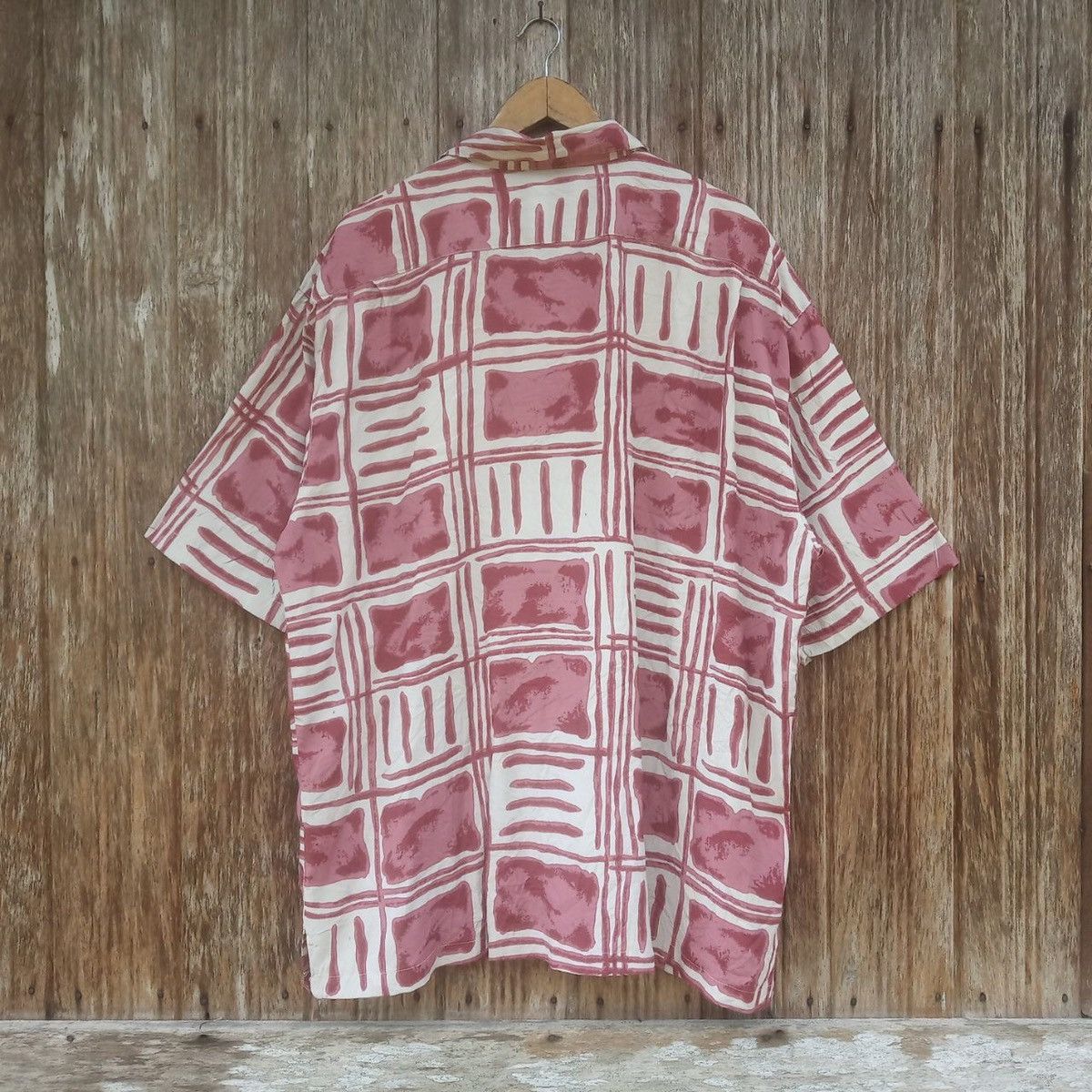 Vintage Vintage Hawaiian Rayon Shirt Abstract Colour Hawaii Shirt Size US XL / EU 56 / 4 - 2 Thumbnail