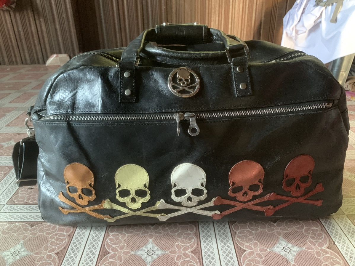 Mastermind Japan Leather Travelling Bag