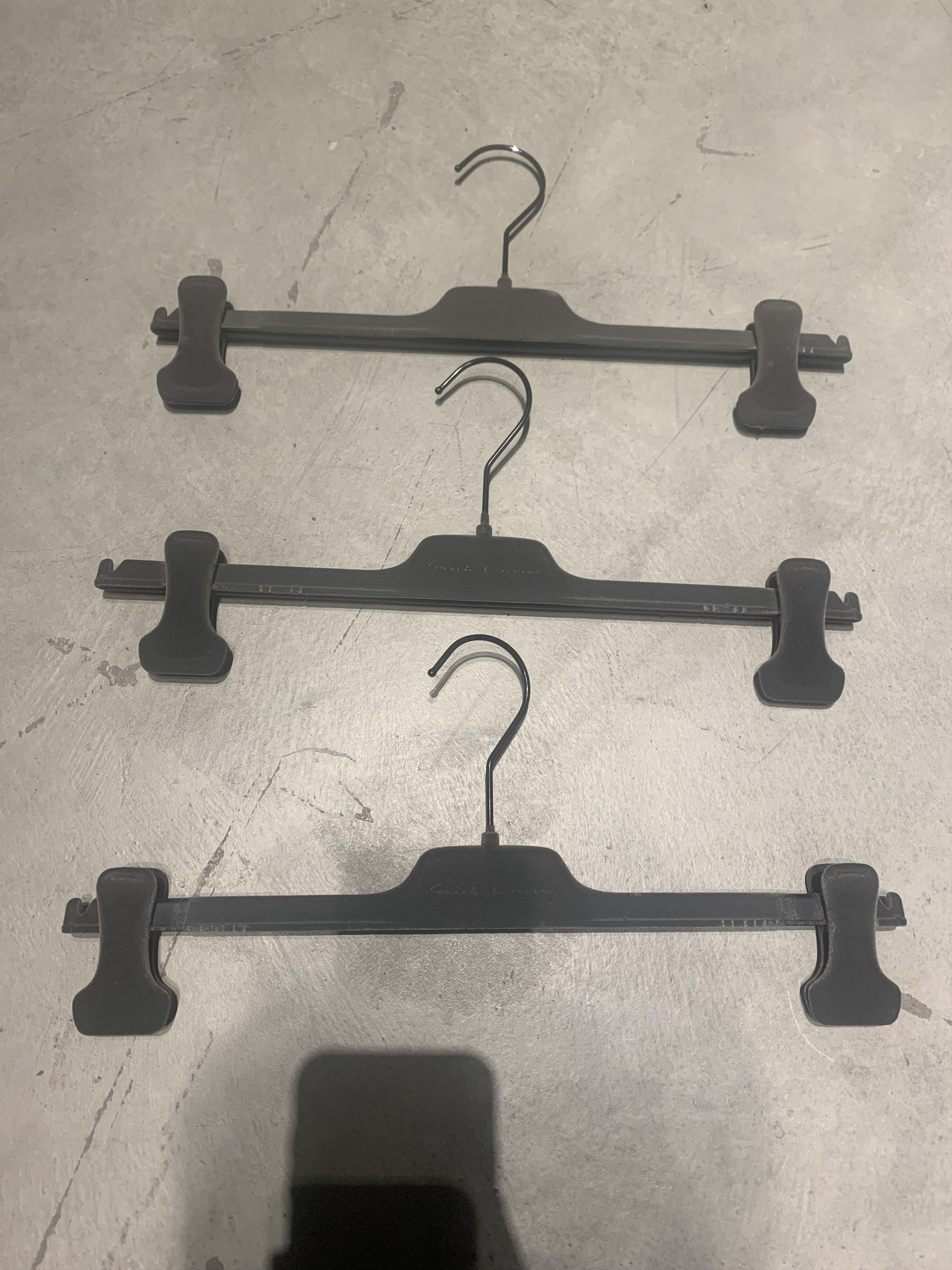 Rick Owens VELVET TROUSER HANGERS Size ONE SIZE - 1 Thumbnail