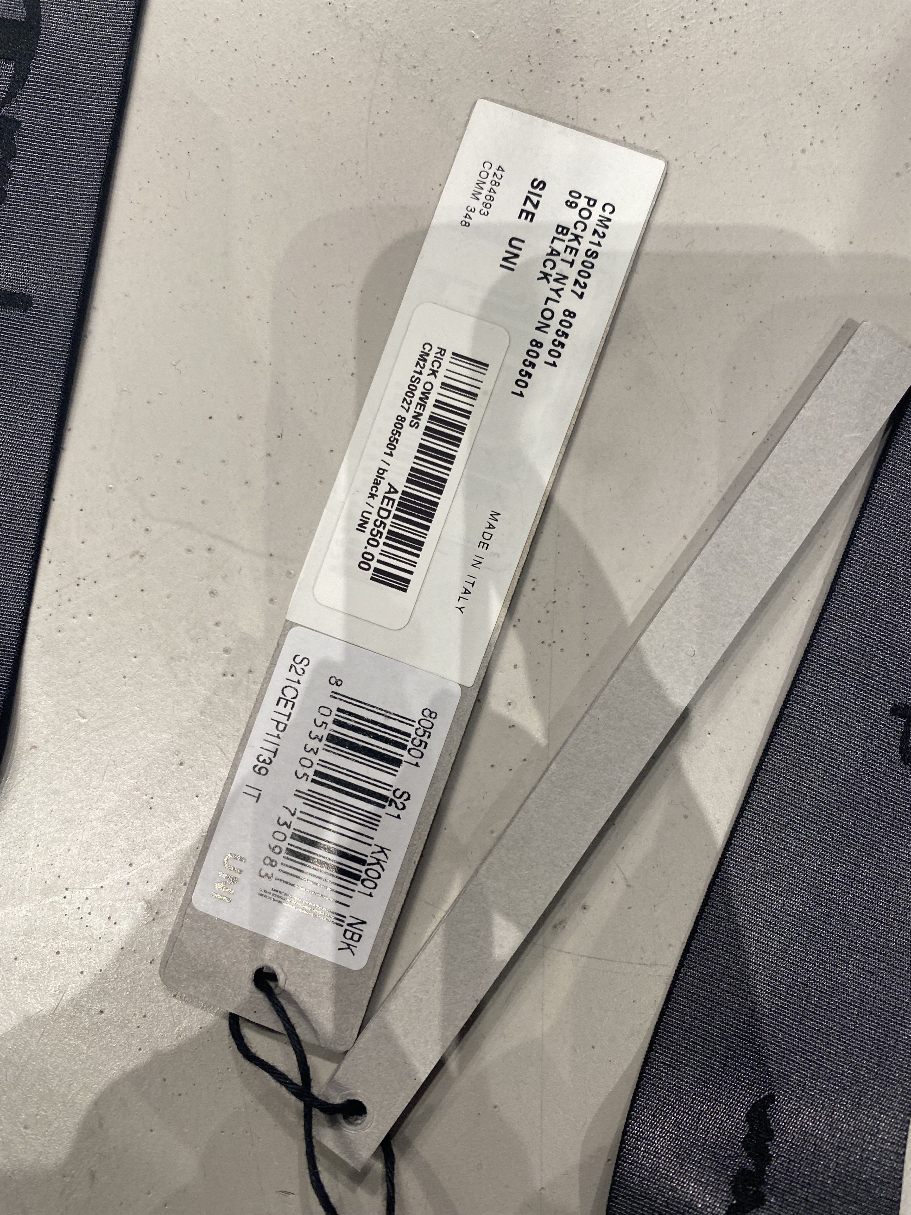 Champion × Rick Owens MINI POUCH BAG Size ONE SIZE - 6 Thumbnail