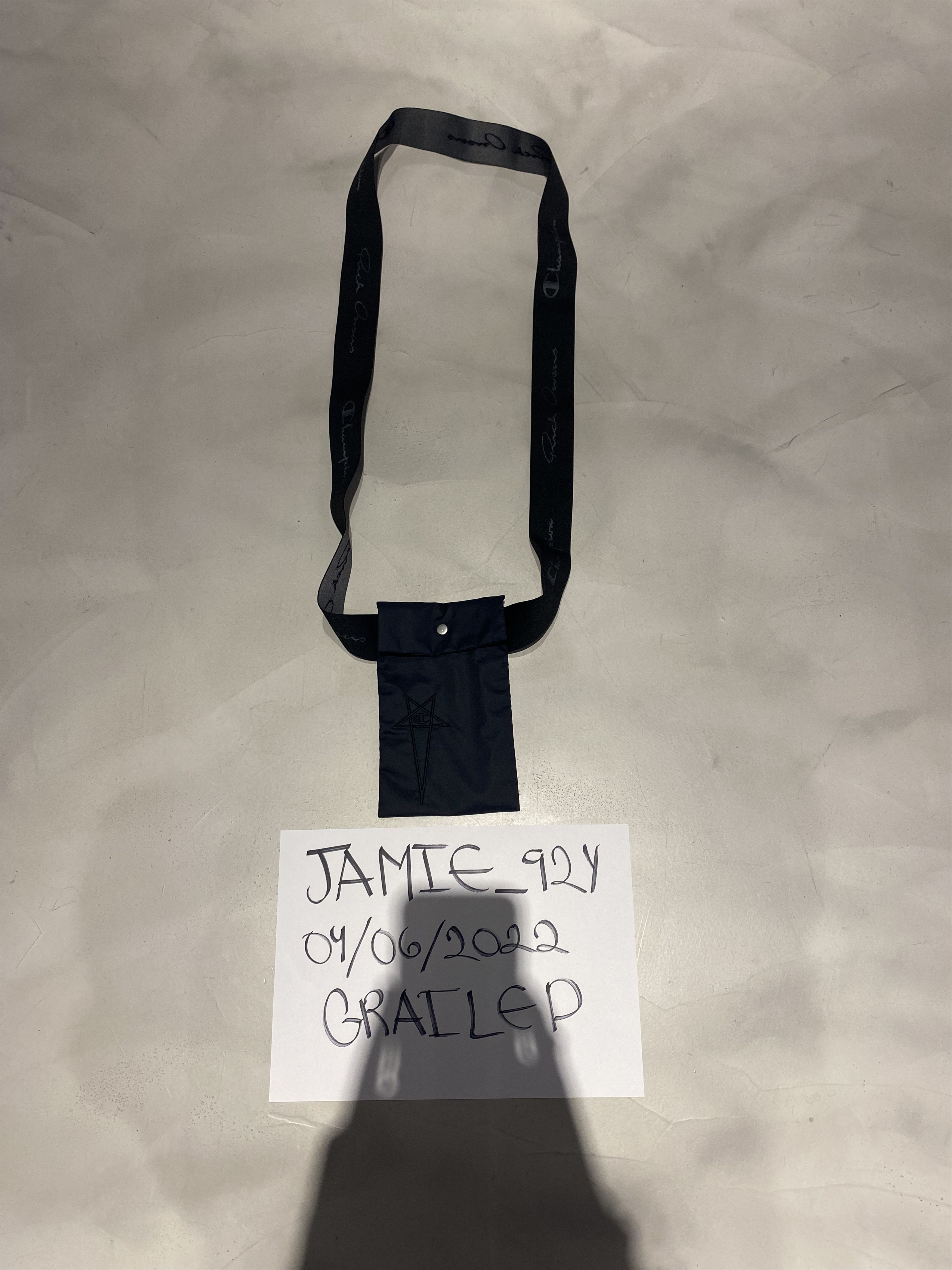 Champion × Rick Owens MINI POUCH BAG Size ONE SIZE - 8 Thumbnail