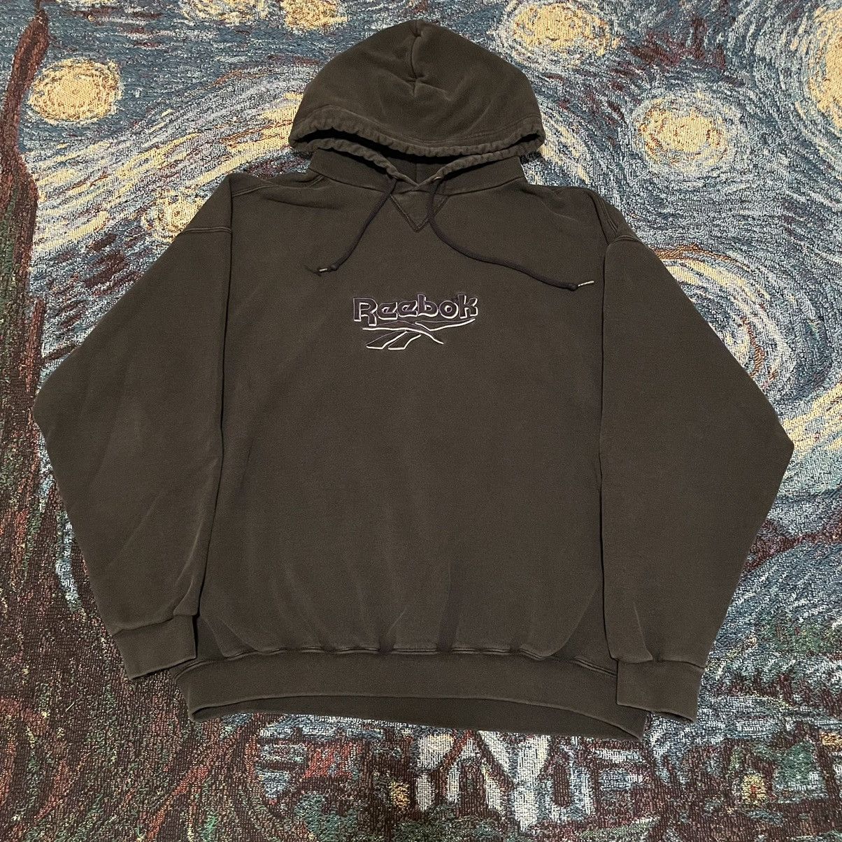 Reebok × Vintage Vintage 90’s Reebok Hoodie Size US M / EU 48-50 / 2 - 1 Thumbnail