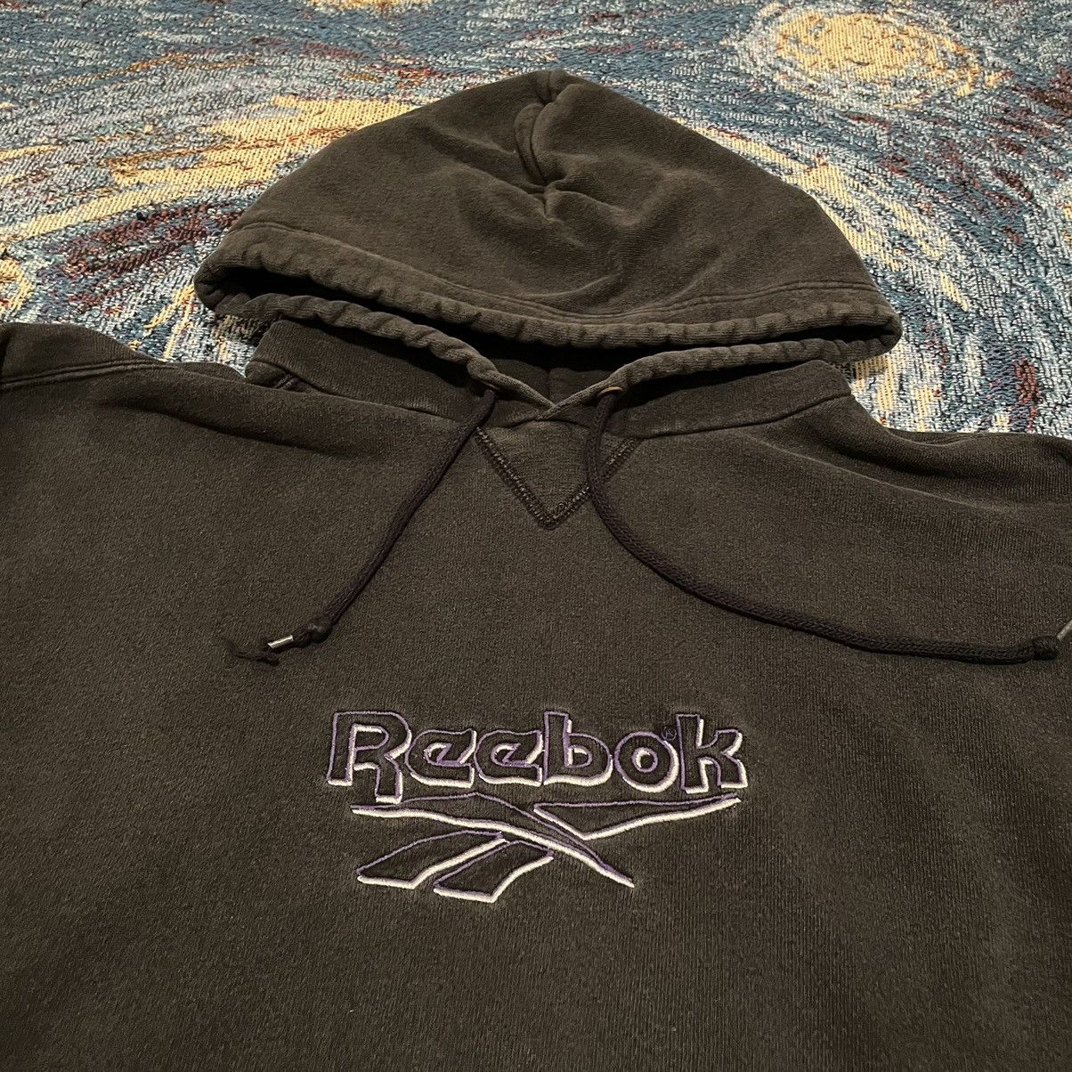 Reebok × Vintage Vintage 90’s Reebok Hoodie Size US M / EU 48-50 / 2 - 3 Thumbnail