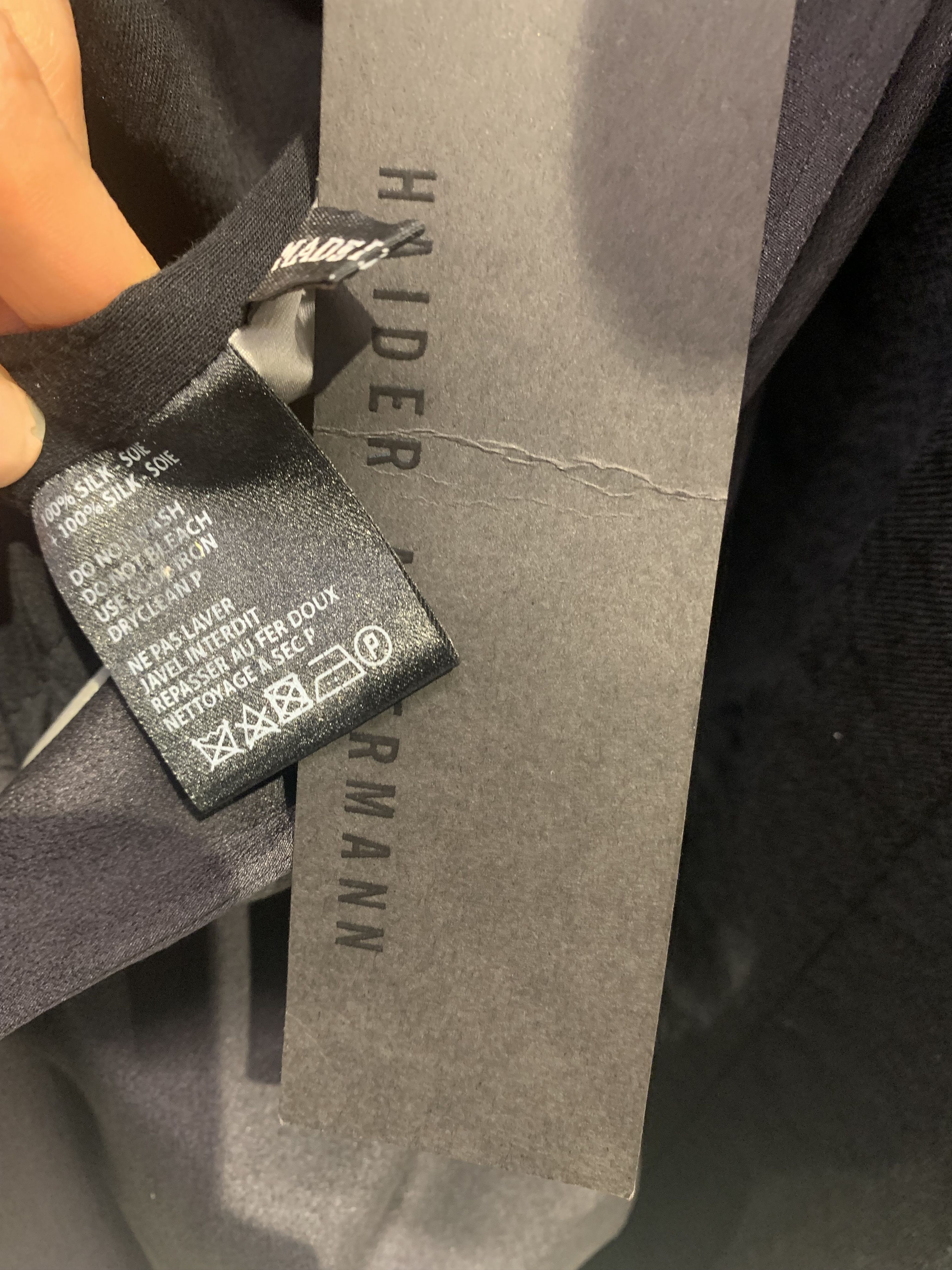 Haider Ackermann HAIDER ACKERMANN SILK SHAWL BLAZER Size 52R - 8 Thumbnail