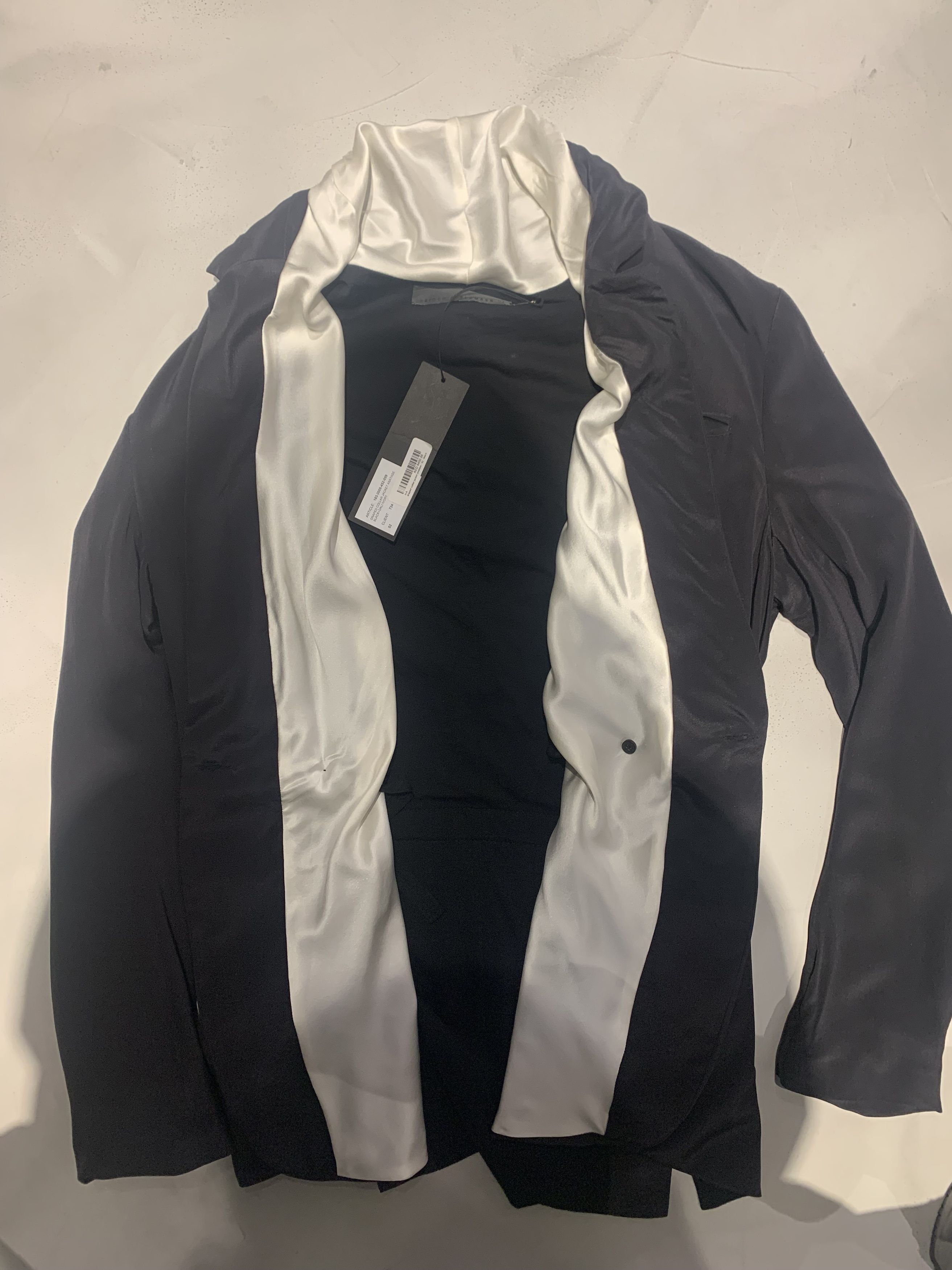 Haider Ackermann HAIDER ACKERMANN SILK SHAWL BLAZER Size 52R - 7 Thumbnail