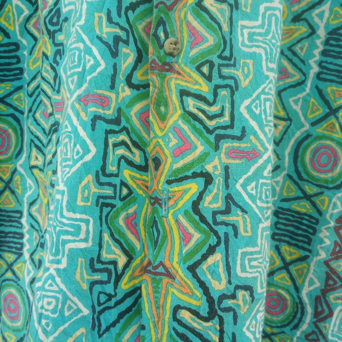 Vintage Vintage Karen K. Multicolour Motive Abstract Colour Shirt Size US L / EU 52-54 / 3 - 4 Thumbnail