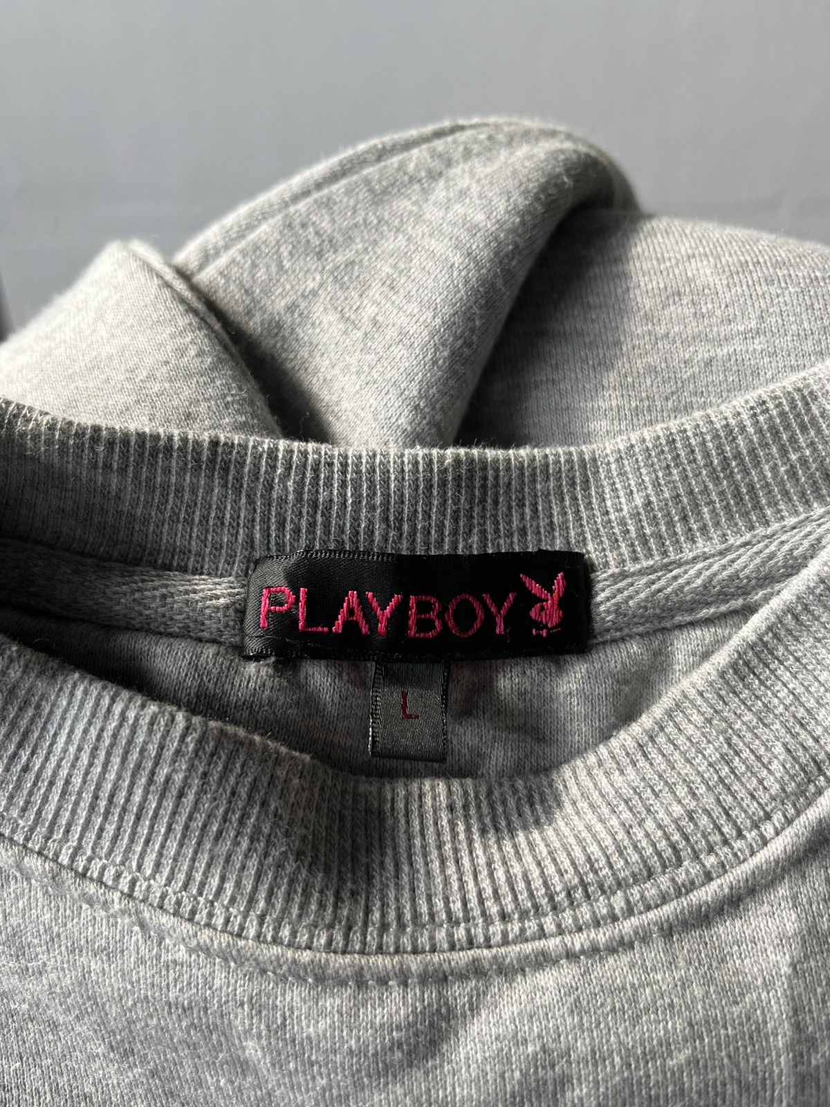 Playboy × Vintage Vintage Playboy Rasta Logo Sweatshirt Size US L / EU 52-54 / 3 - 6 Thumbnail