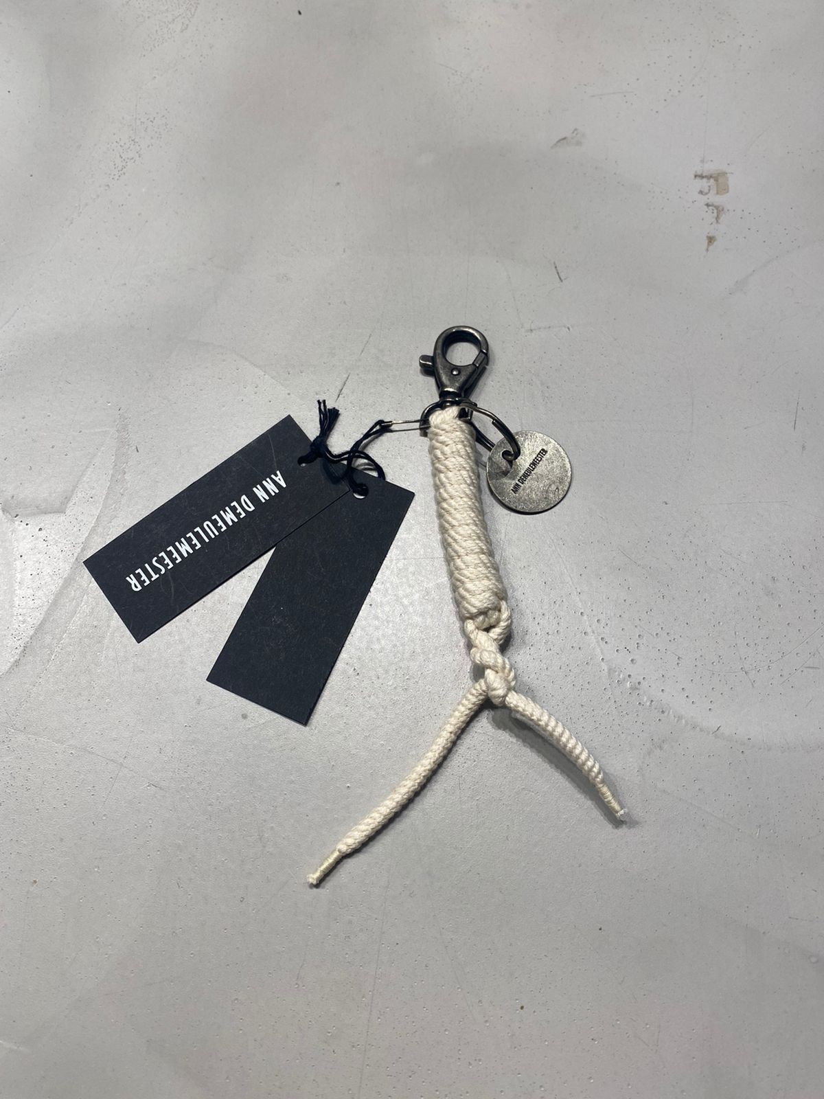Ann Demeulemeester CORD KEYCHAIN Size ONE SIZE - 2 Thumbnail