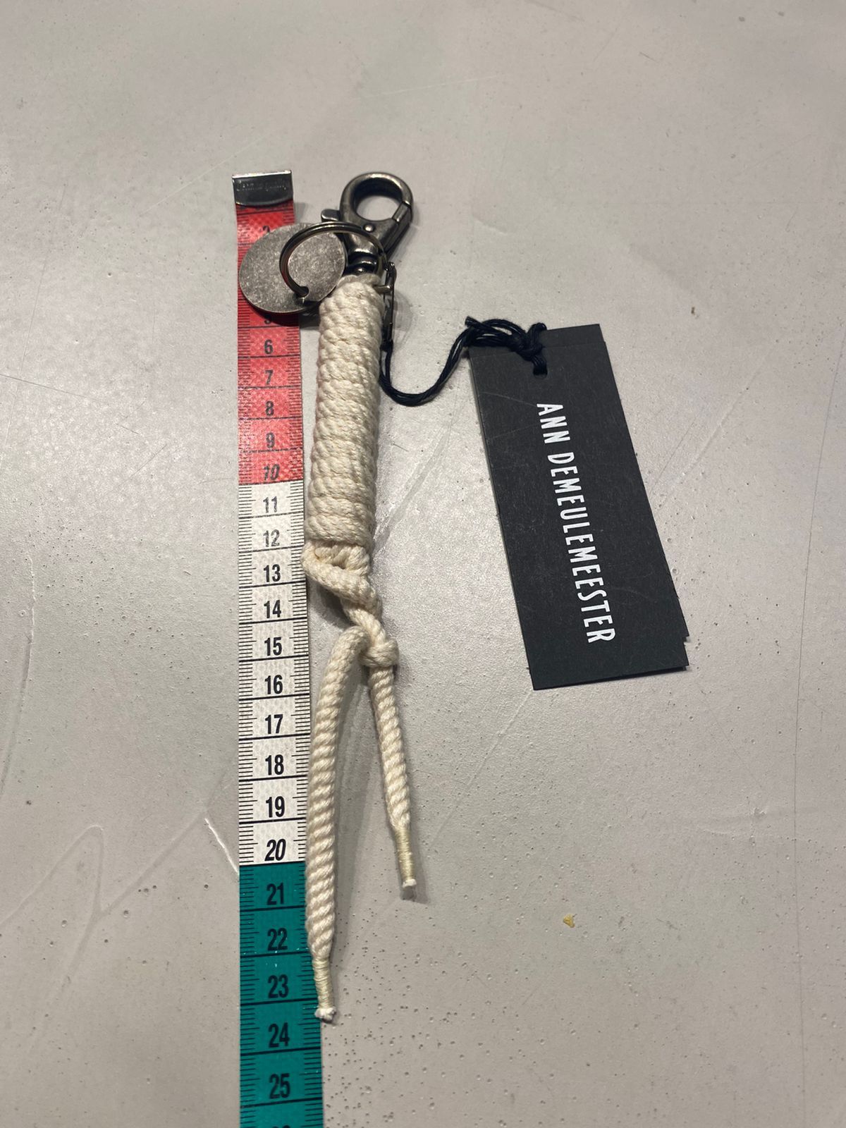 Ann Demeulemeester CORD KEYCHAIN Size ONE SIZE - 6 Thumbnail