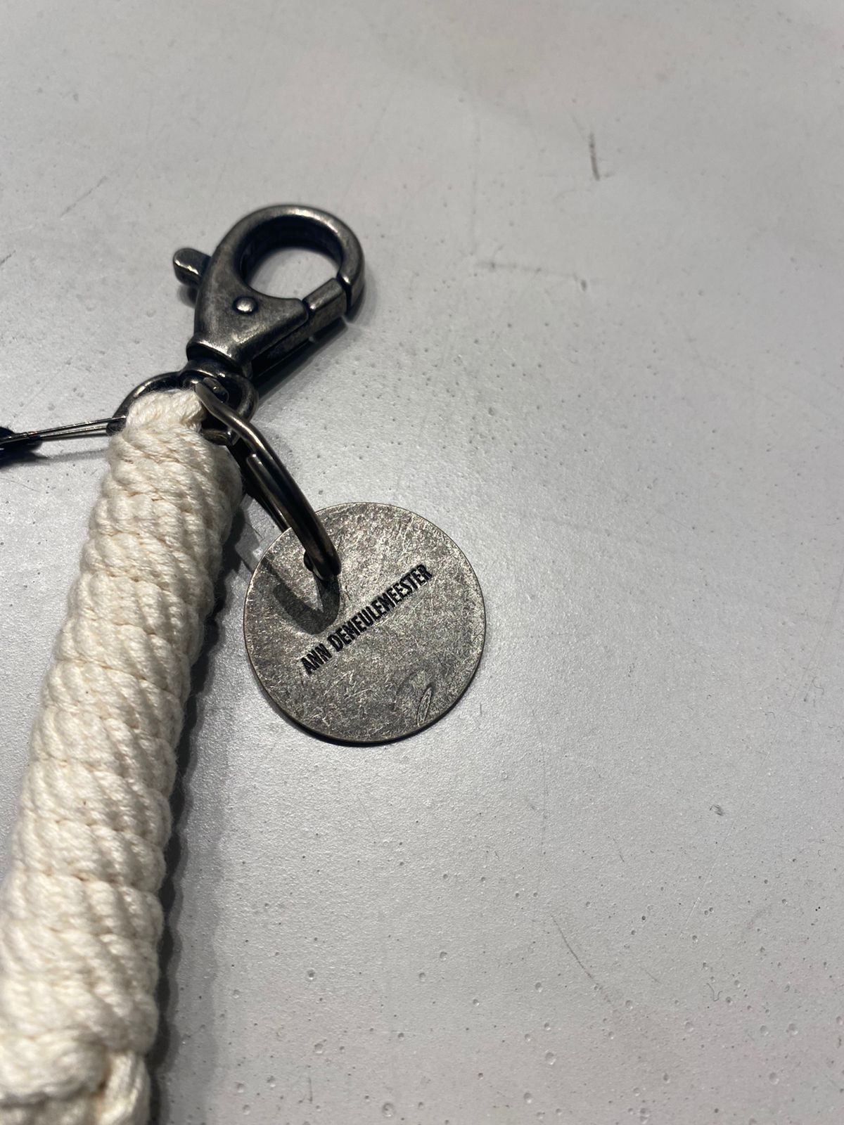Ann Demeulemeester CORD KEYCHAIN Size ONE SIZE - 5 Thumbnail