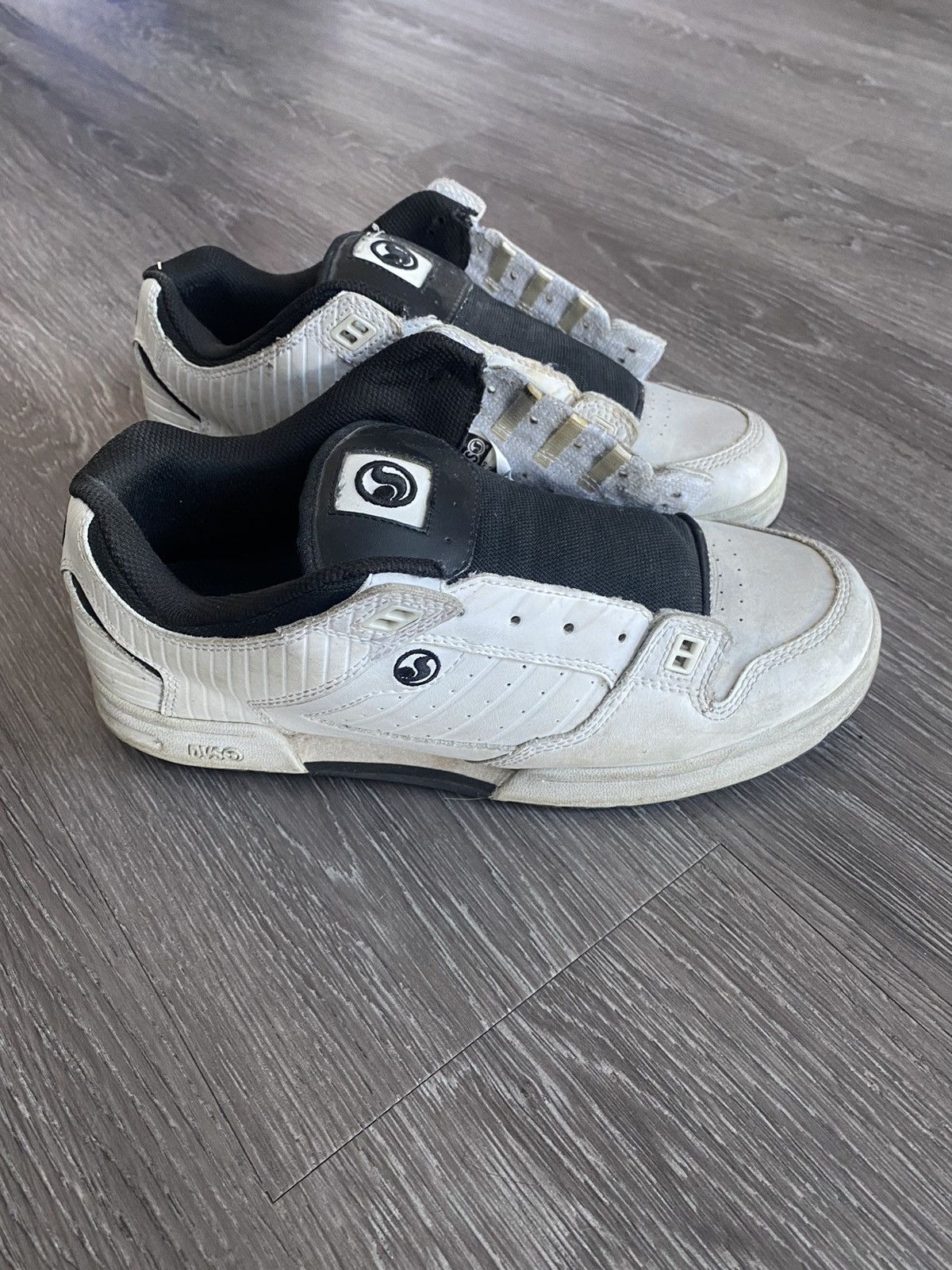 DVS Vintage Skate Shoes Chunky White Y2K Secret Stash