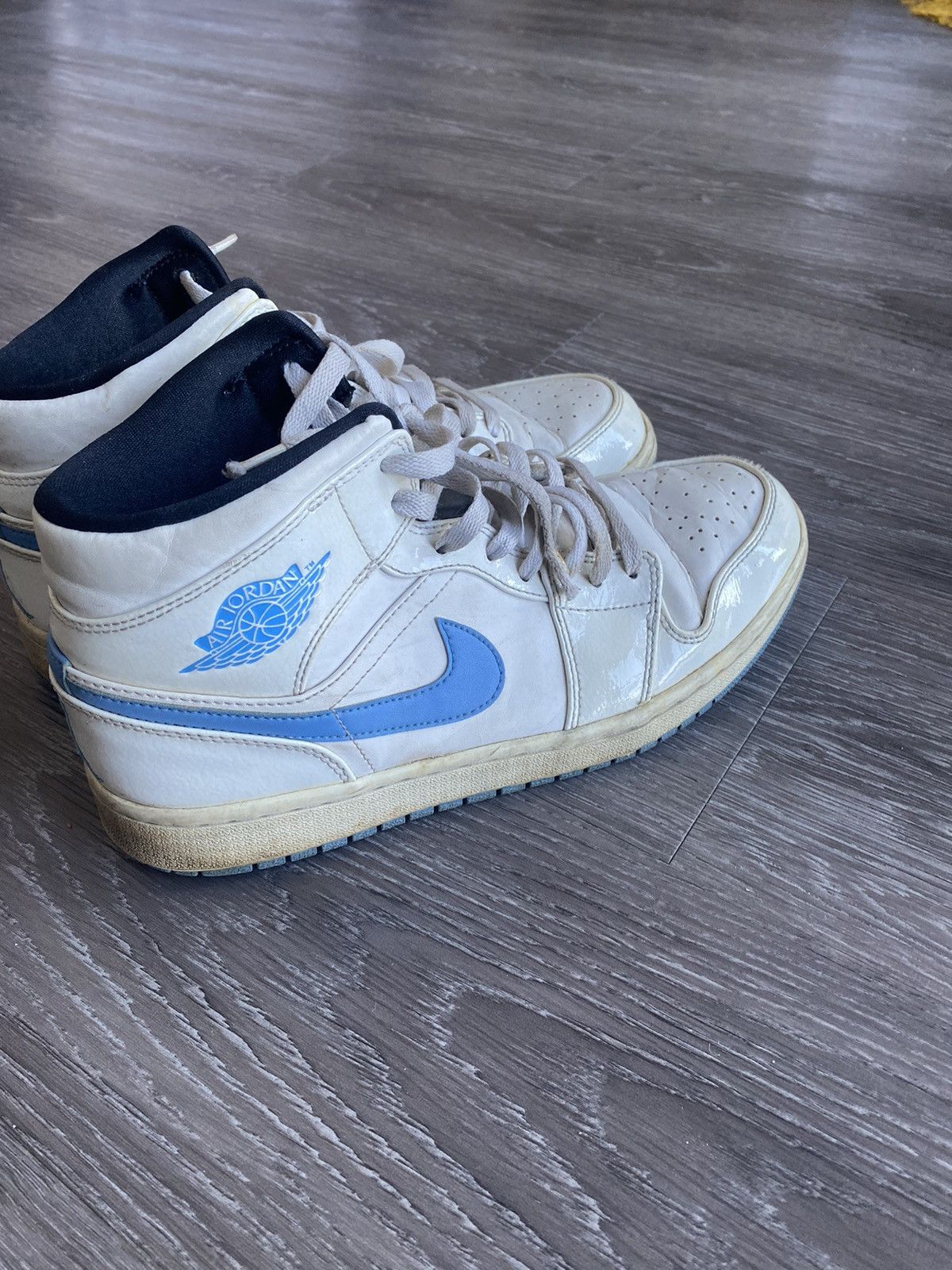 Jordan Brand × Nike Jordan 1 Legend Blue Size 10 Nike 2014 Size US 10 / EU 43 - 4 Thumbnail