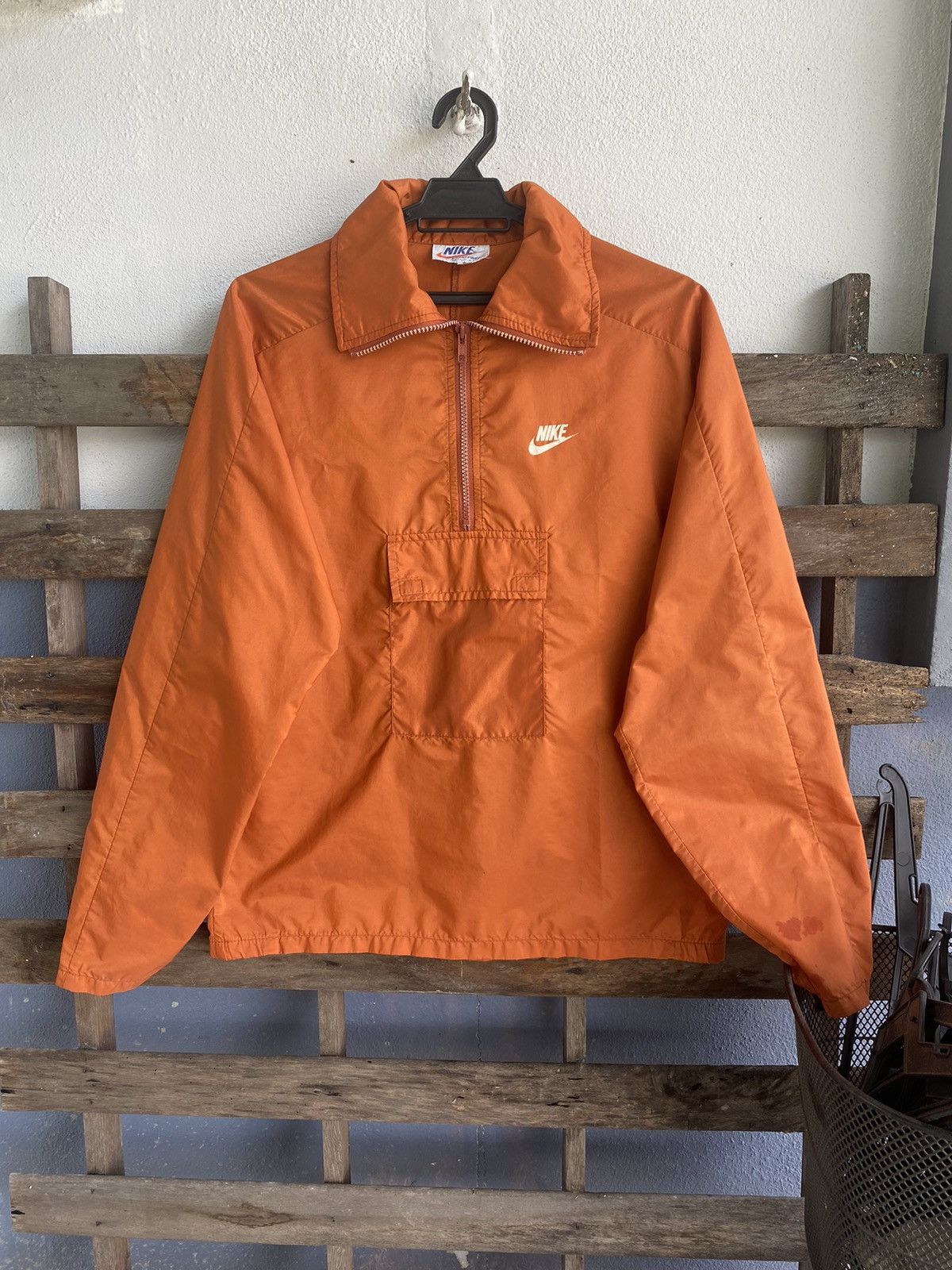 Nike × Vintage Vintage Nike Anorak Windbreaker Jacket Size US S / EU 44-46 / 1 - 1 Thumbnail