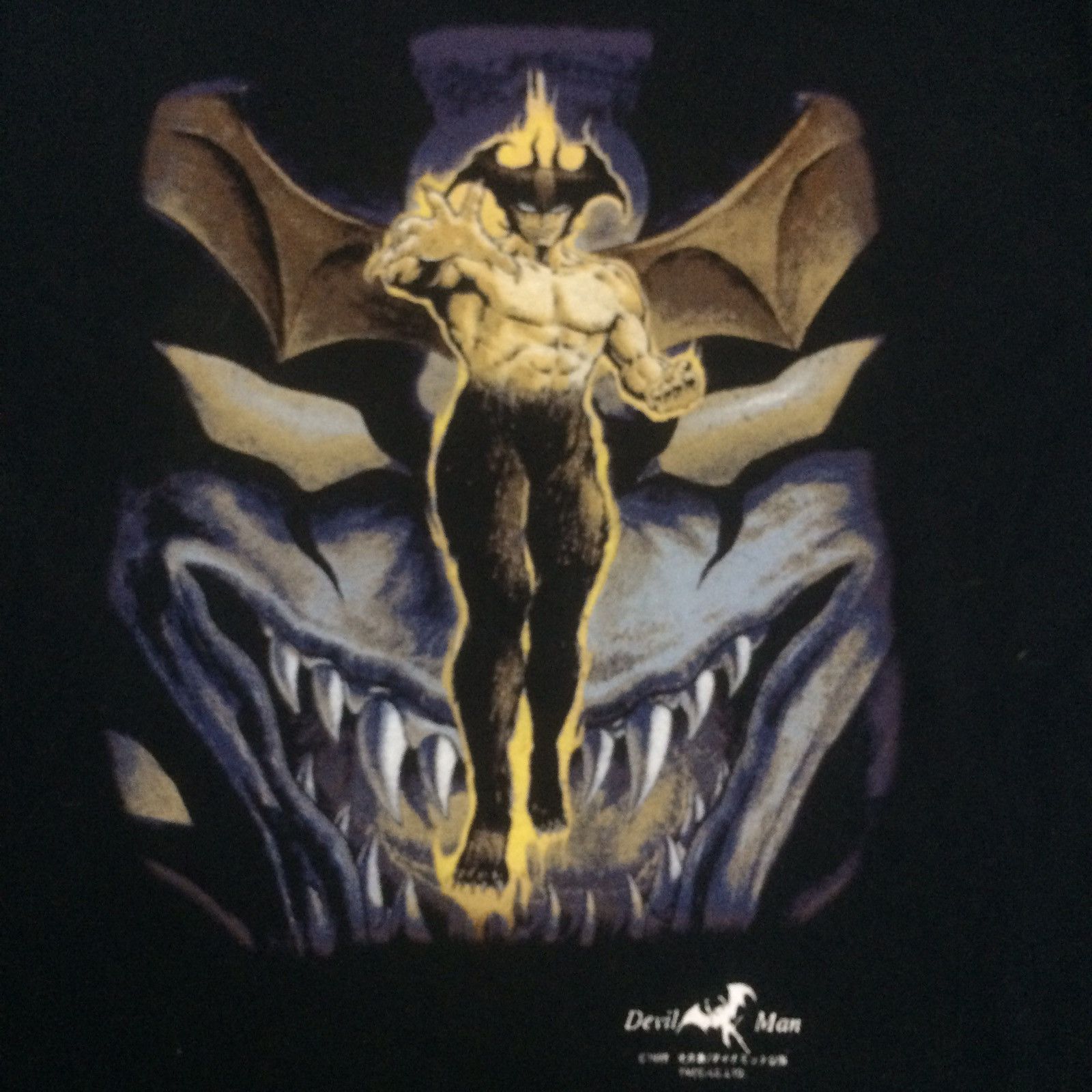 Anime Vintage Devilman Japan Anime Movie Akira Manga Comics Size US M / EU 48-50 / 2 - 5 Thumbnail