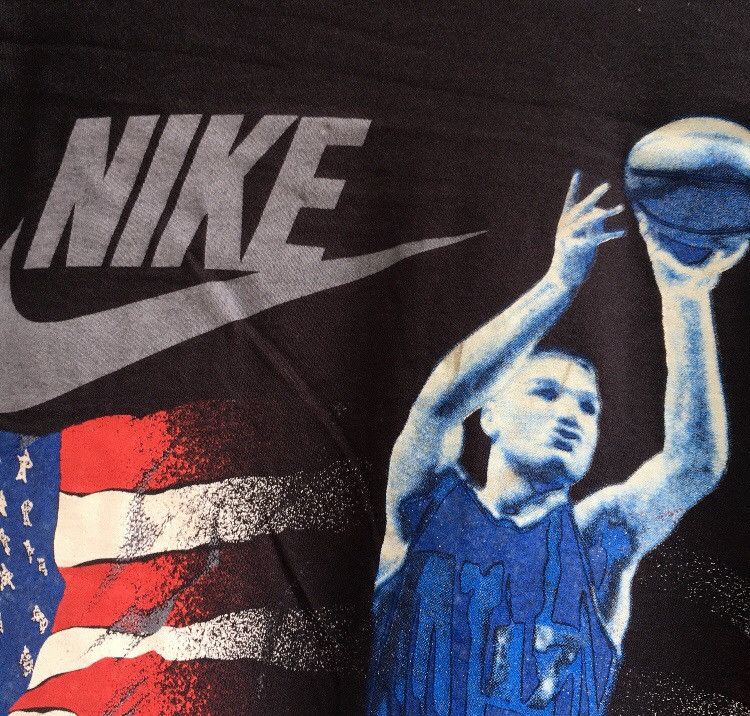 Nike Vintage Nike Grey Tag Just Do It Basket Ball Player Shirt Size US M / EU 48-50 / 2 - 3 Thumbnail