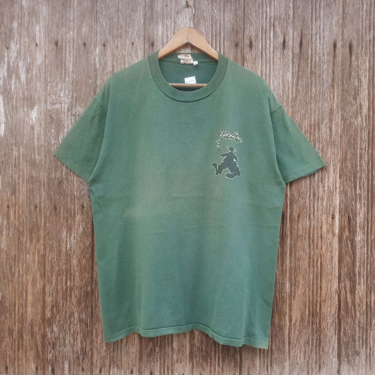 Vintage Vintage 90s Maltese USA Graphics Graffiti Art Hip Hop Shirt Size US XL / EU 56 / 4 - 2 Thumbnail