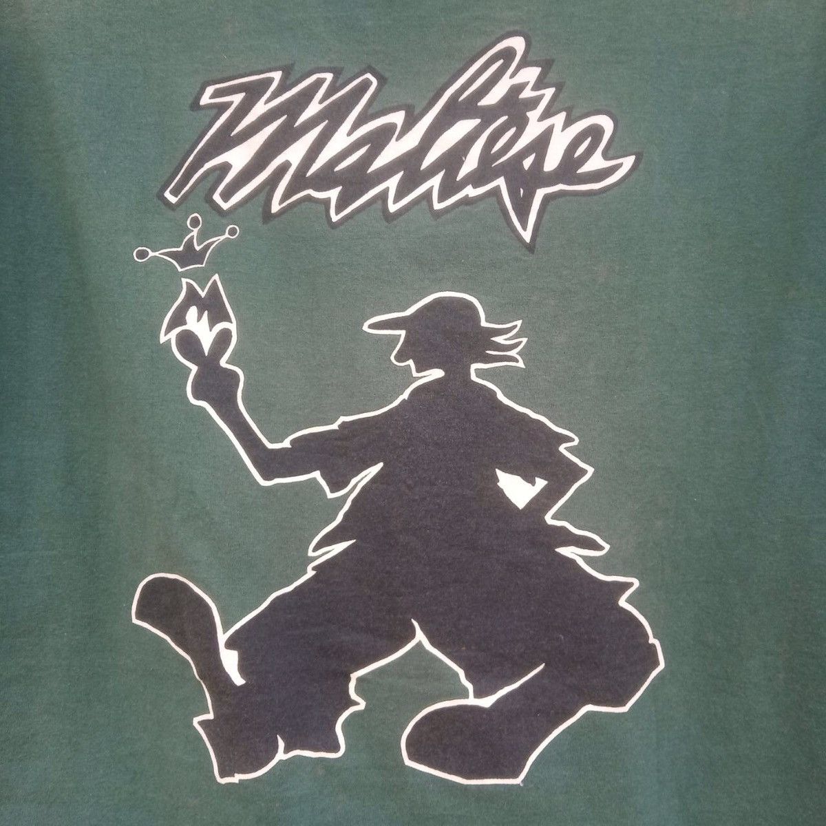 Vintage Vintage 90s Maltese USA Graphics Graffiti Art Hip Hop Shirt Size US XL / EU 56 / 4 - 5 Thumbnail