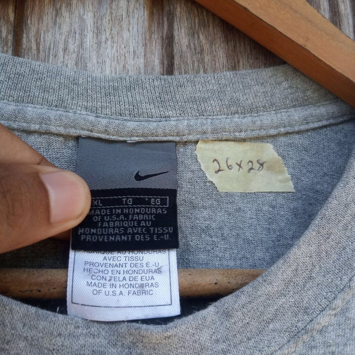 Nike Vintage Nike Supreme Court Nike Swoosh Sport XL Size Size US XL / EU 56 / 4 - 4 Thumbnail