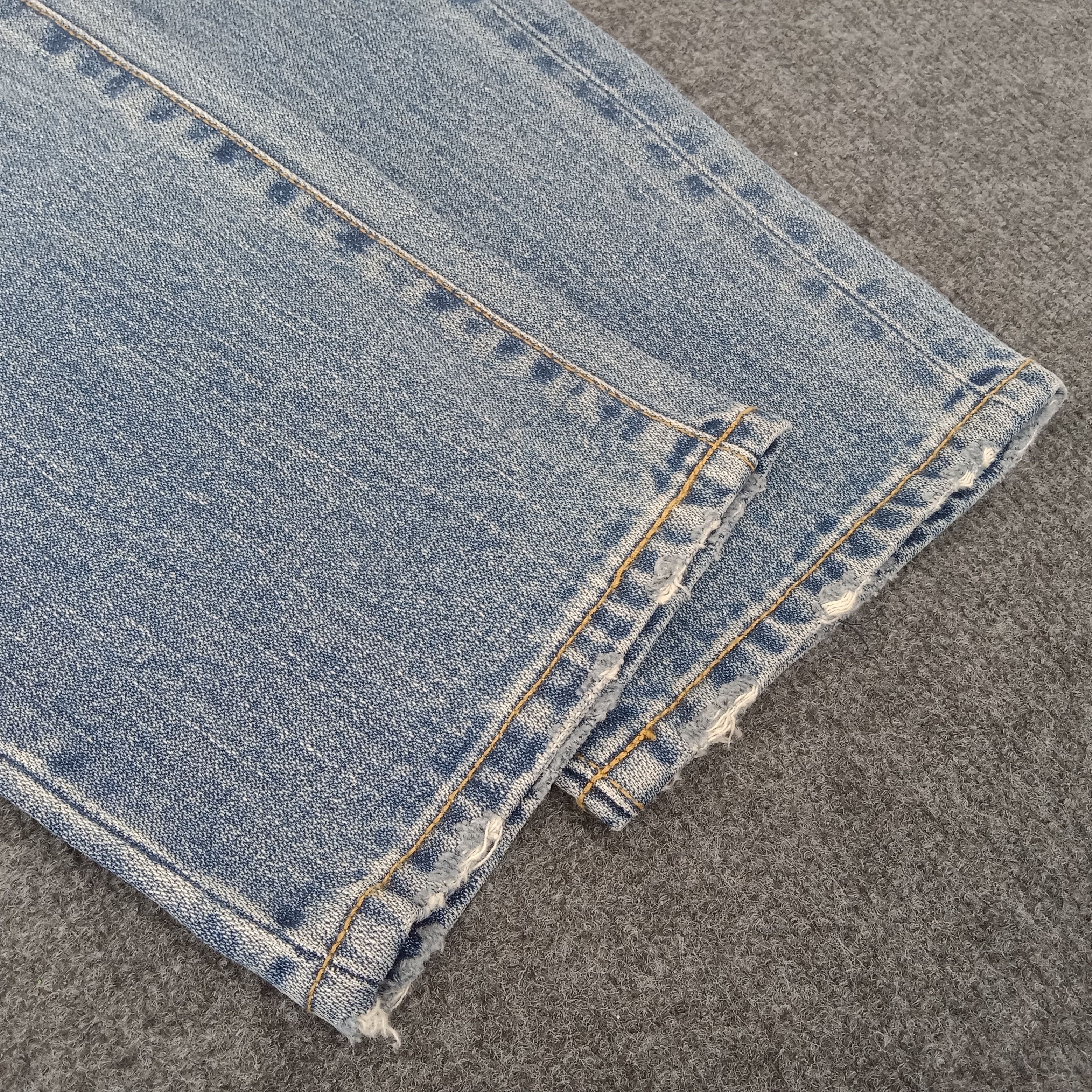 Designer × Japanese Brand × Vintage Rag Machine Patchwork Distressed Denim Jeans Size US 34 / EU 50 - 10 Thumbnail