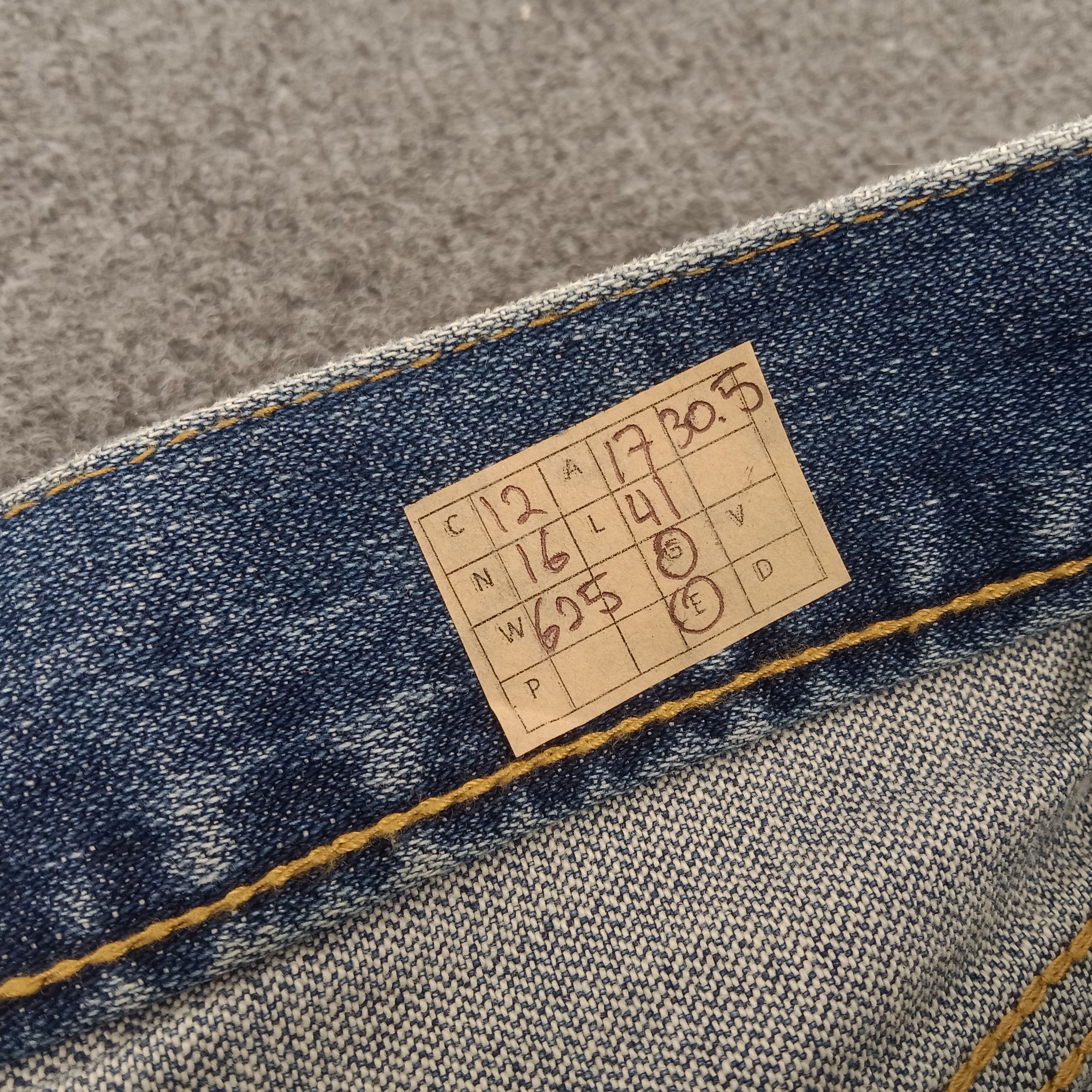 Designer × Japanese Brand × Vintage Rag Machine Patchwork Distressed Denim Jeans Size US 34 / EU 50 - 20 Thumbnail