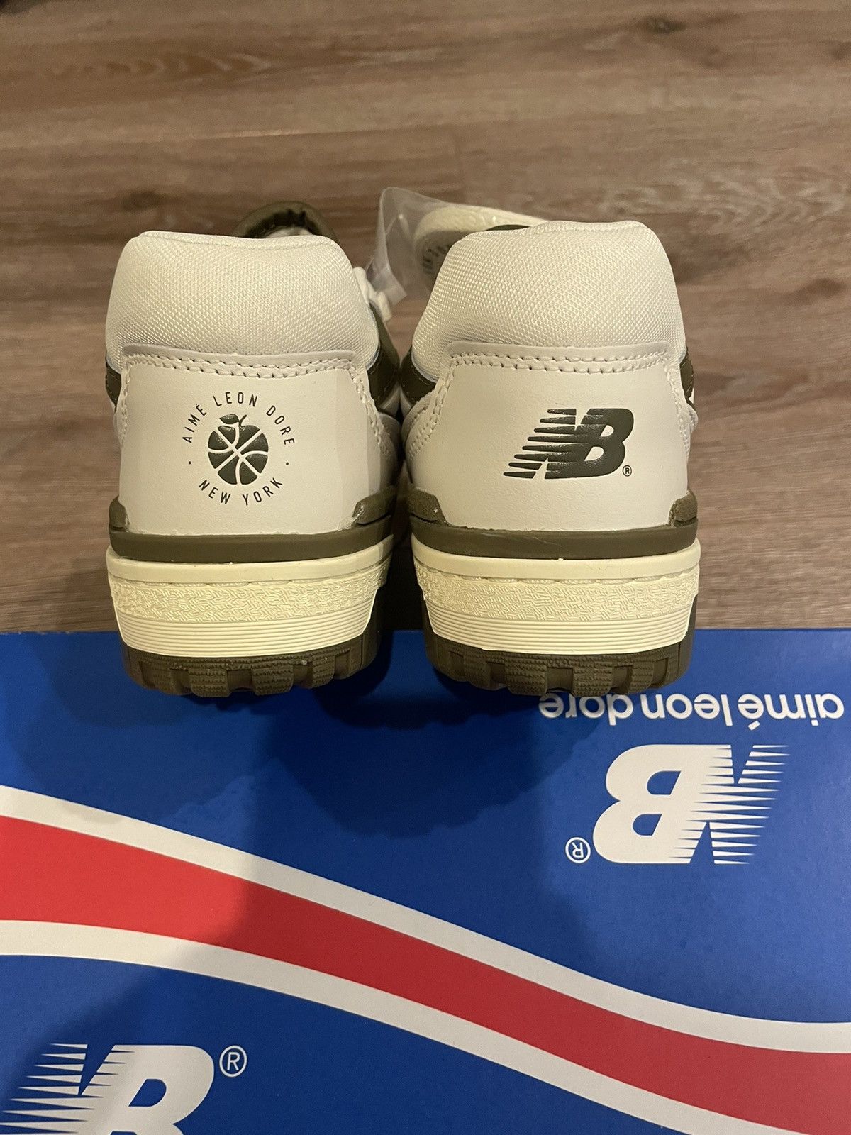 Aime Leon Dore × New Balance Aime Leon Dore New Balance 550 Olive Size US 5 / EU 37 - 4 Thumbnail