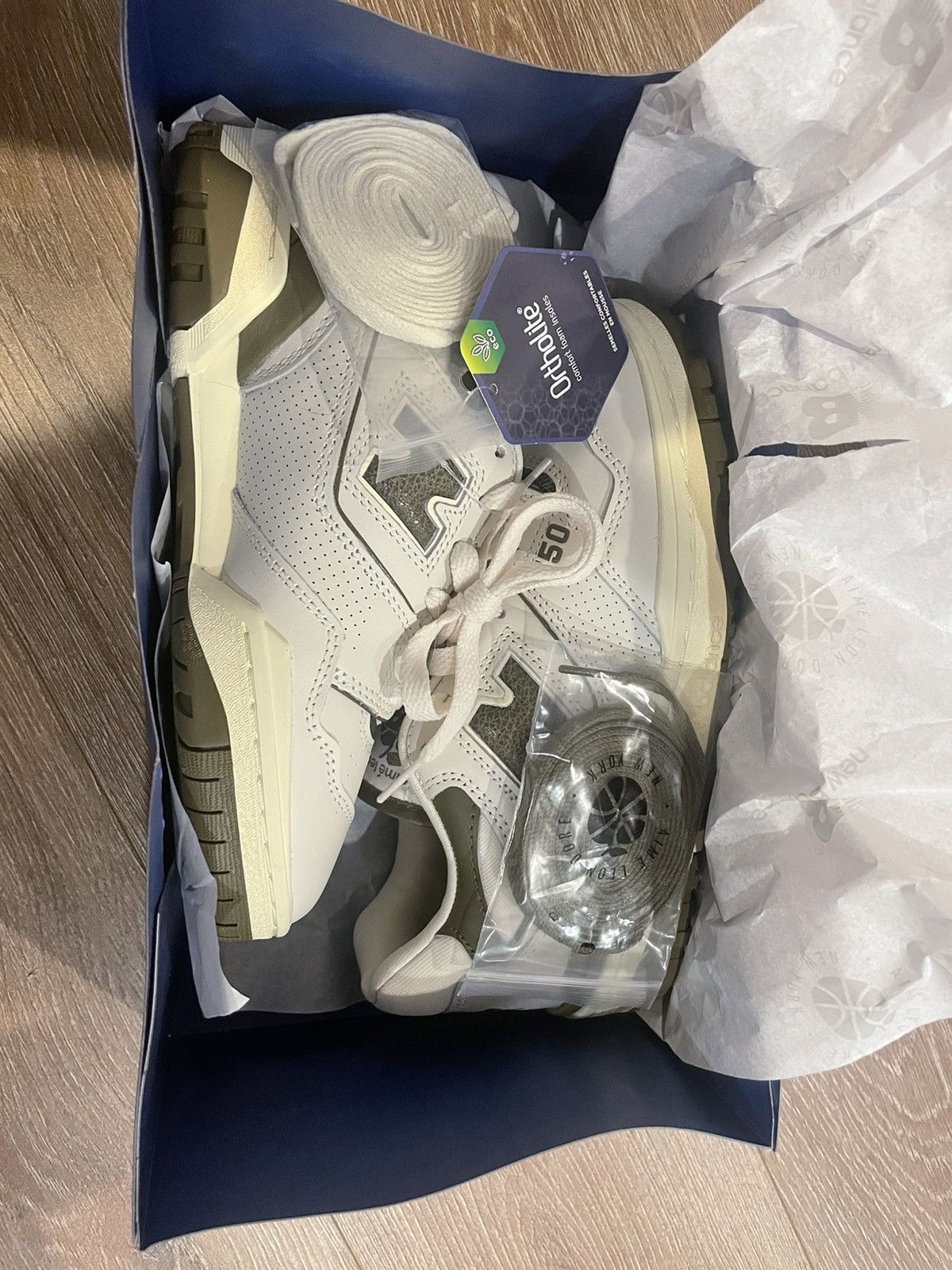 Aime Leon Dore × New Balance Aime Leon Dore New Balance 550 Olive Size US 5 / EU 37 - 7 Thumbnail