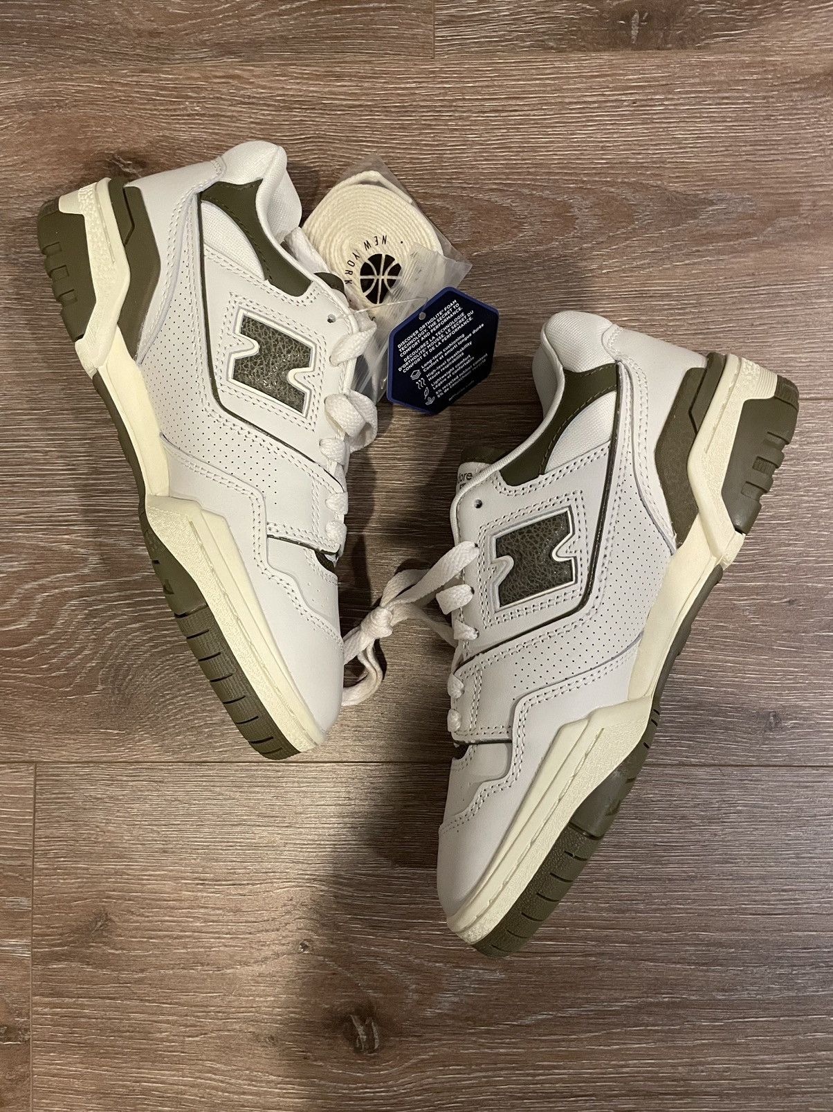 Aime Leon Dore × New Balance Aime Leon Dore New Balance 550 Olive Size US 5 / EU 37 - 2 Thumbnail