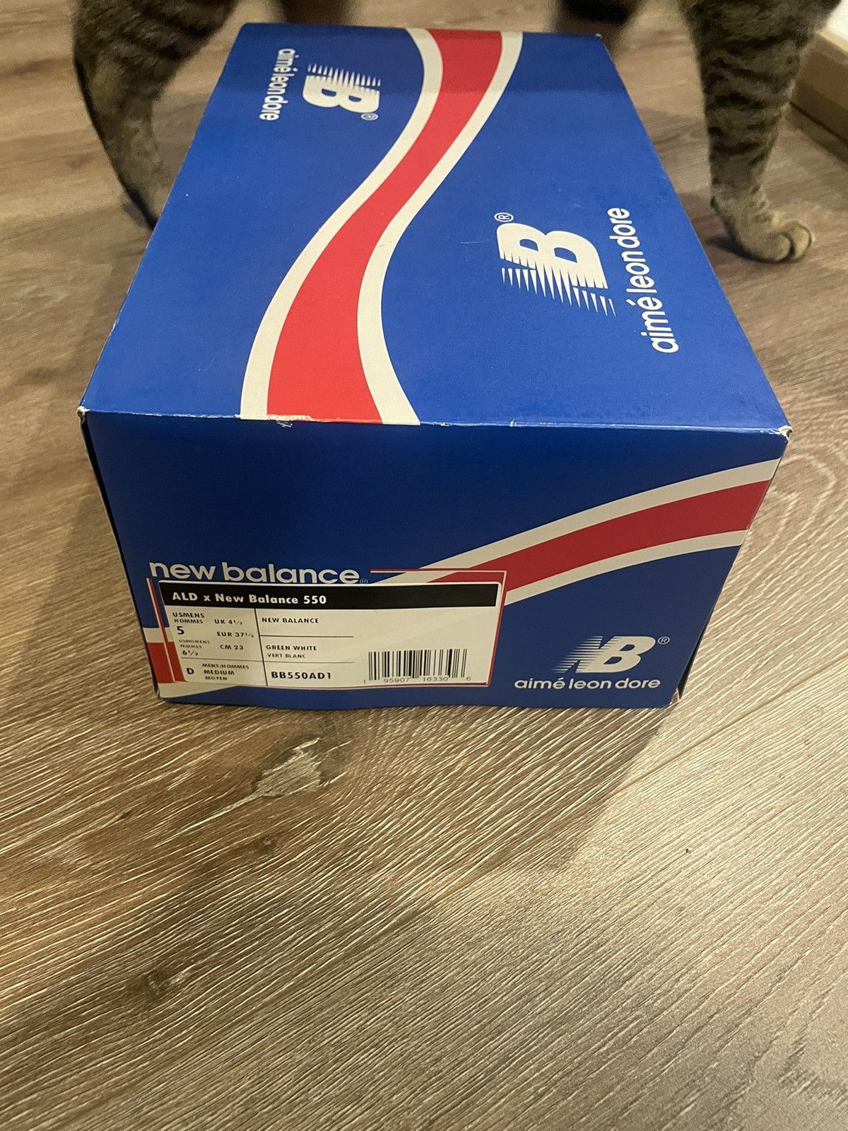 Aime Leon Dore × New Balance Aime Leon Dore New Balance 550 Olive Size US 5 / EU 37 - 9 Thumbnail