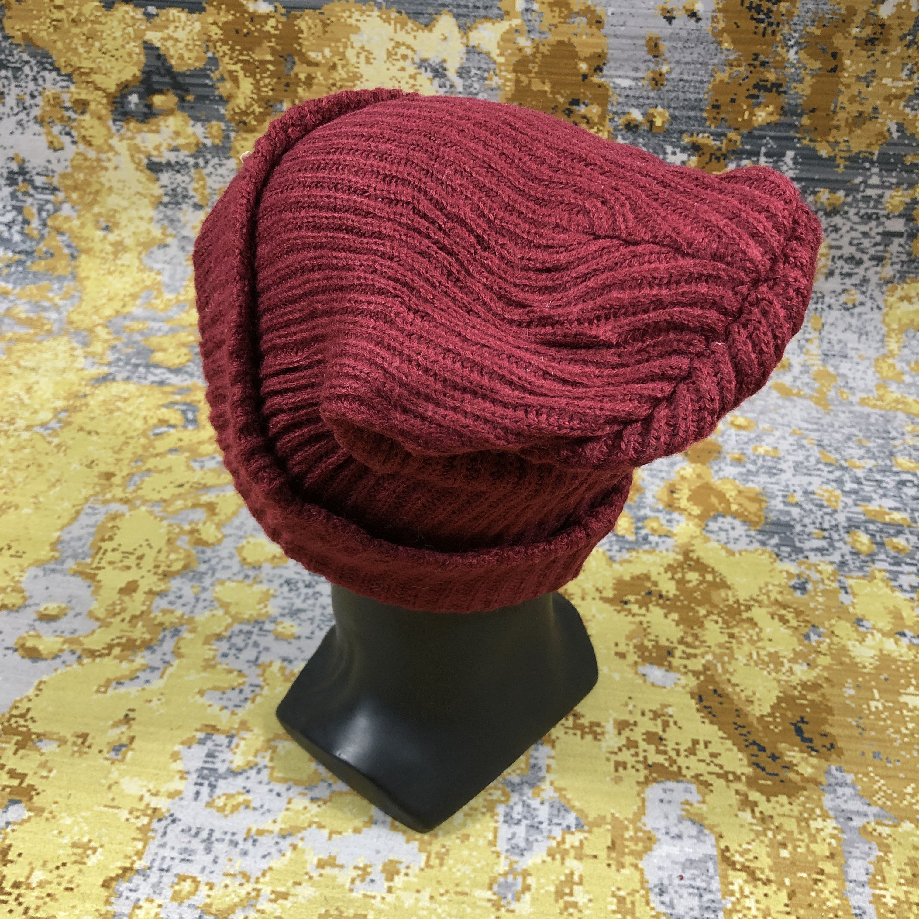 Champion × Vintage Vintage Champion Big Logo Beanie Hat B2085 Size ONE SIZE - 2 Thumbnail