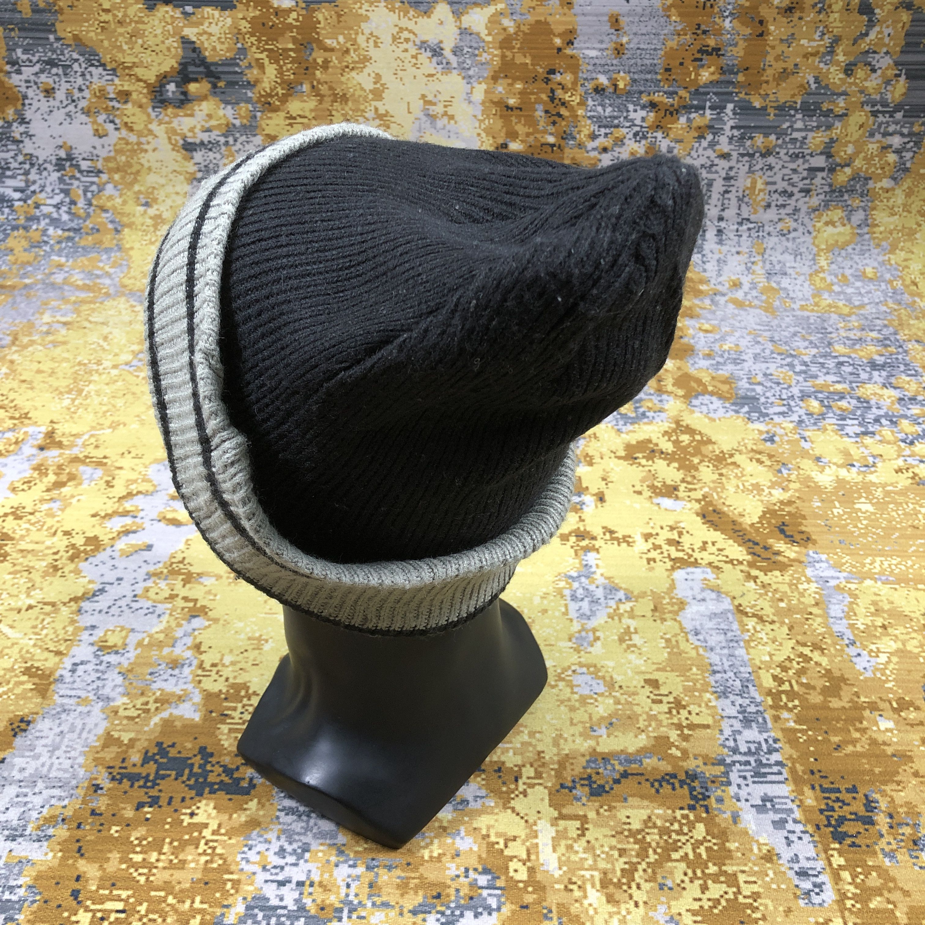 New Balance × Vintage Vintage New Balance Ribbed Beanie Hat B2103 Size ONE SIZE - 2 Thumbnail