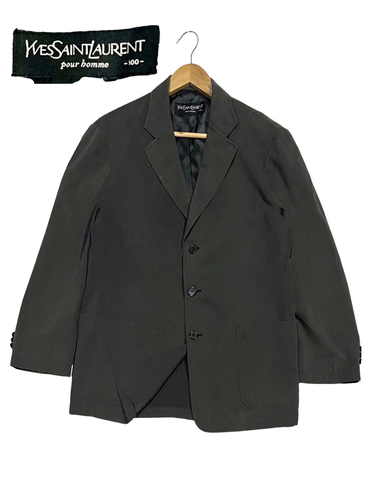 VINTAGE YVES SAINT LAURENT POUR HOMME JACKET