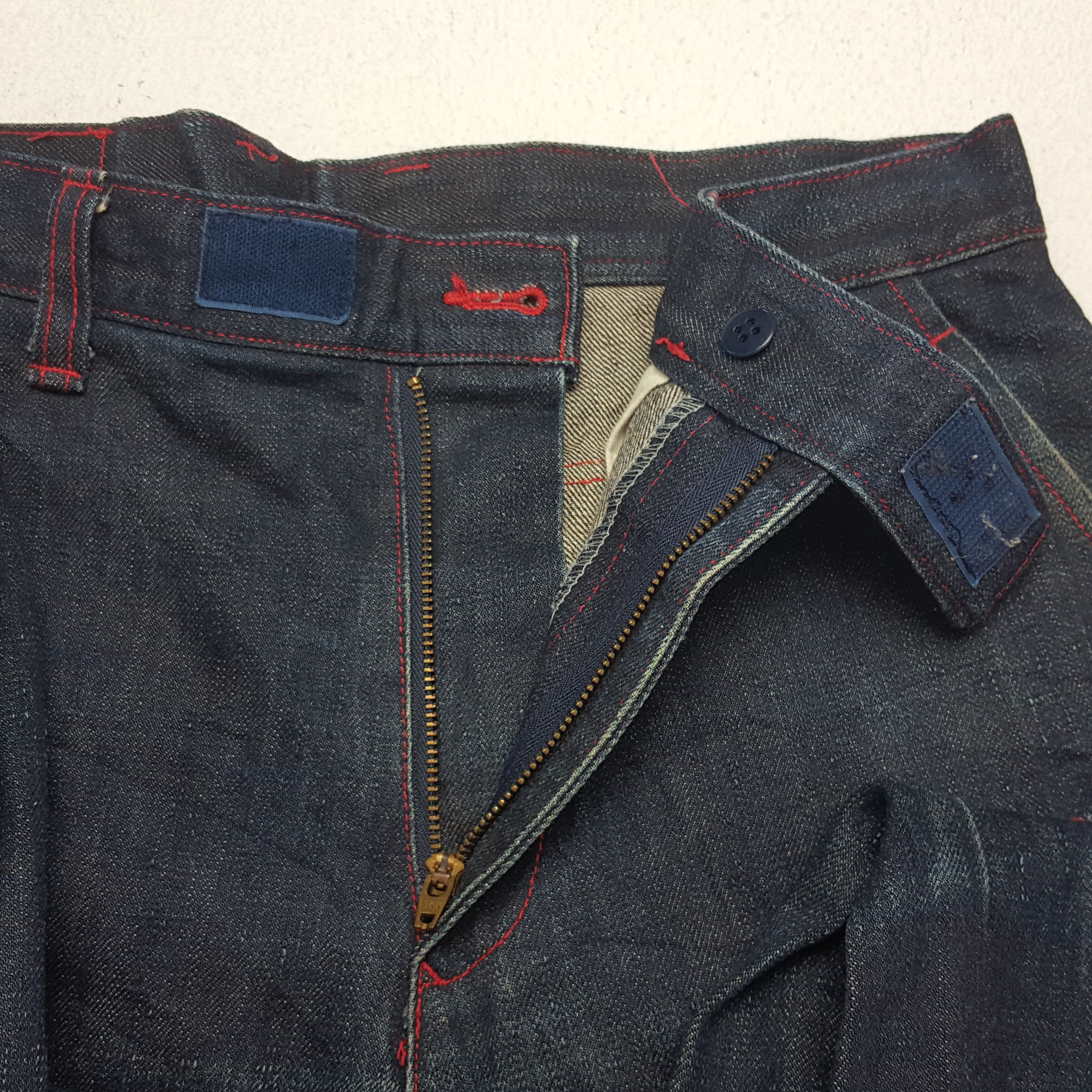 Japanese Brand × PPFM × Vintage PPFM Japanese Brand Punk Design Streetwear Trousers Pants Size US 30 / EU 46 - 12 Thumbnail