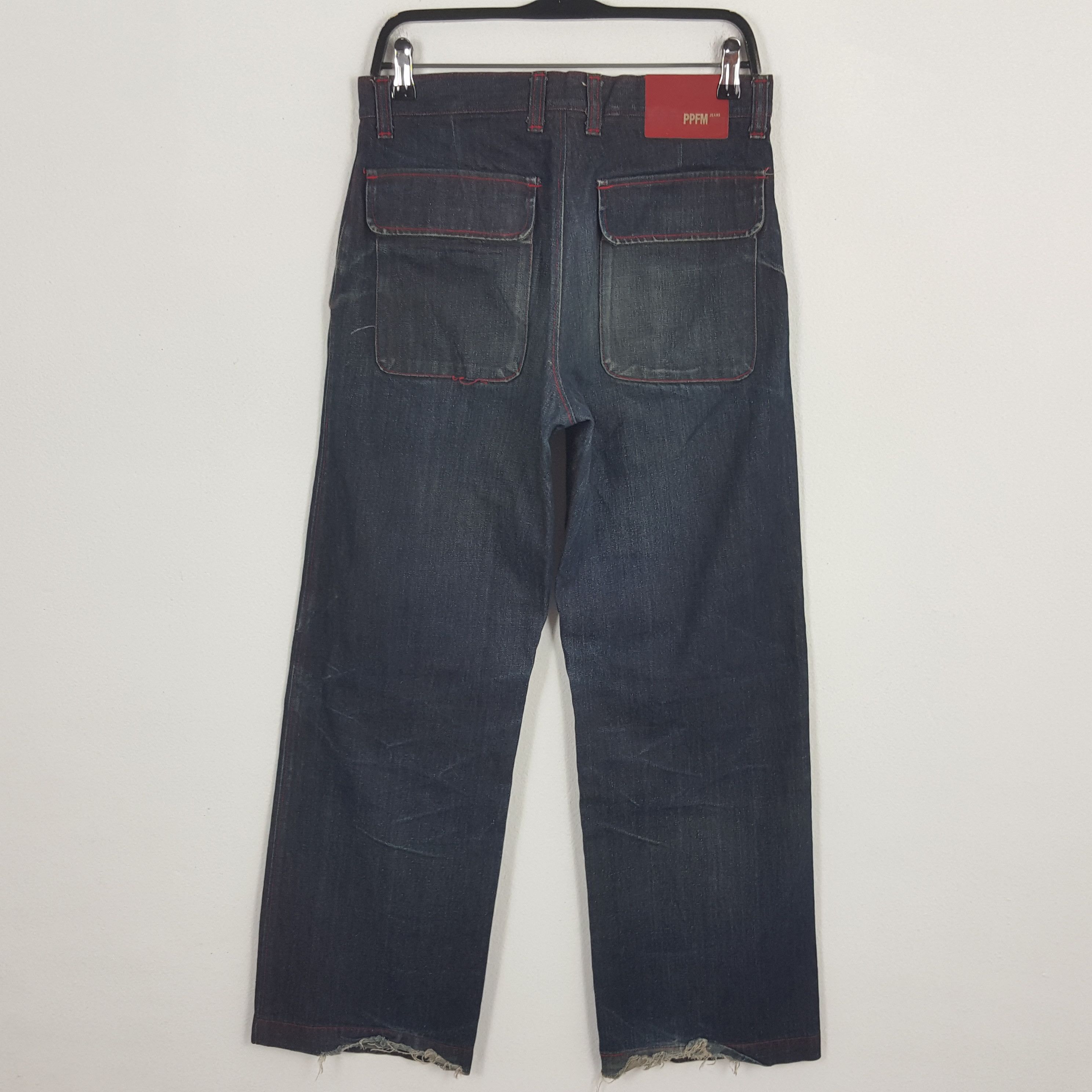 Japanese Brand × PPFM × Vintage PPFM Japanese Brand Punk Design Streetwear Trousers Pants Size US 30 / EU 46 - 4 Thumbnail