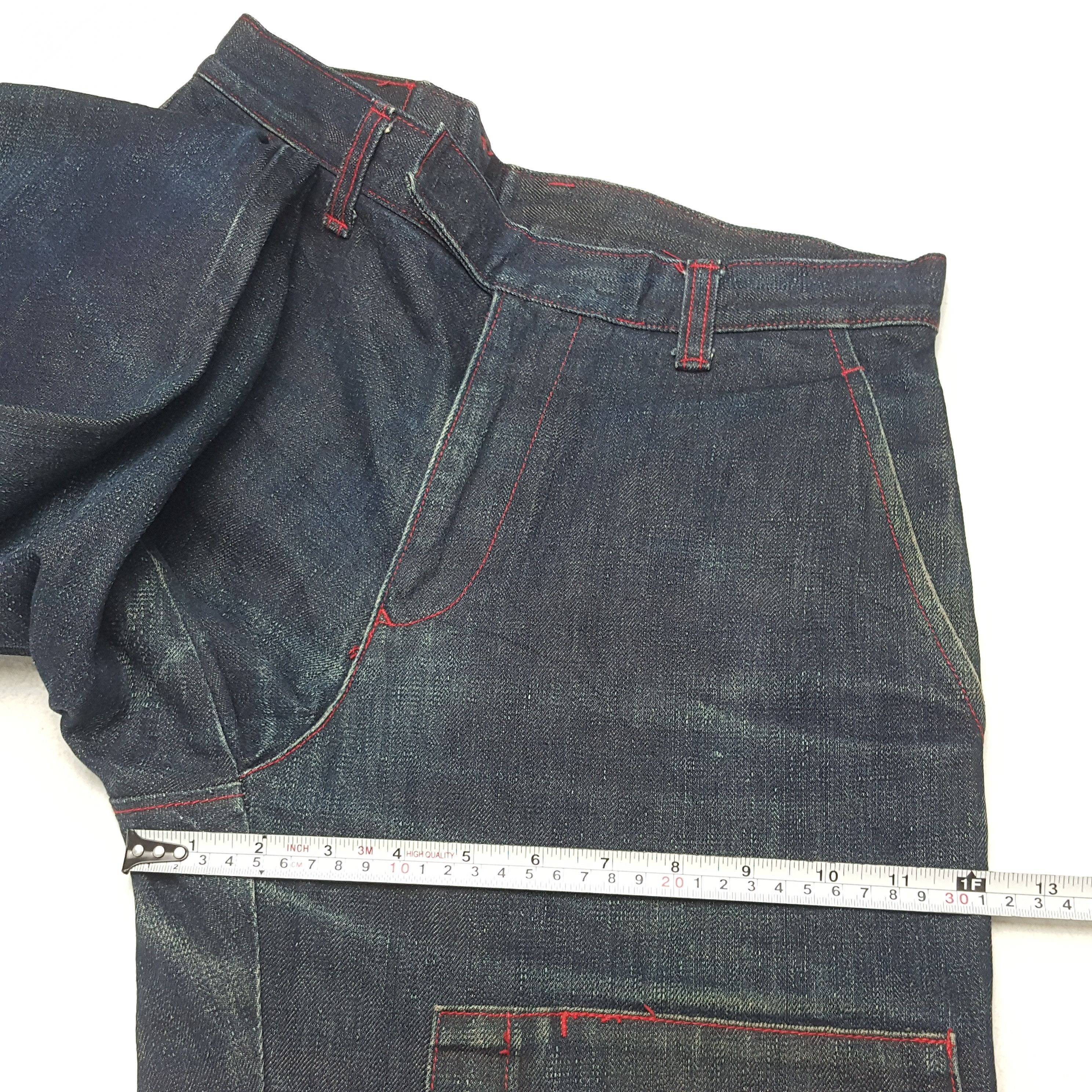 Japanese Brand × PPFM × Vintage PPFM Japanese Brand Punk Design Streetwear Trousers Pants Size US 30 / EU 46 - 9 Thumbnail