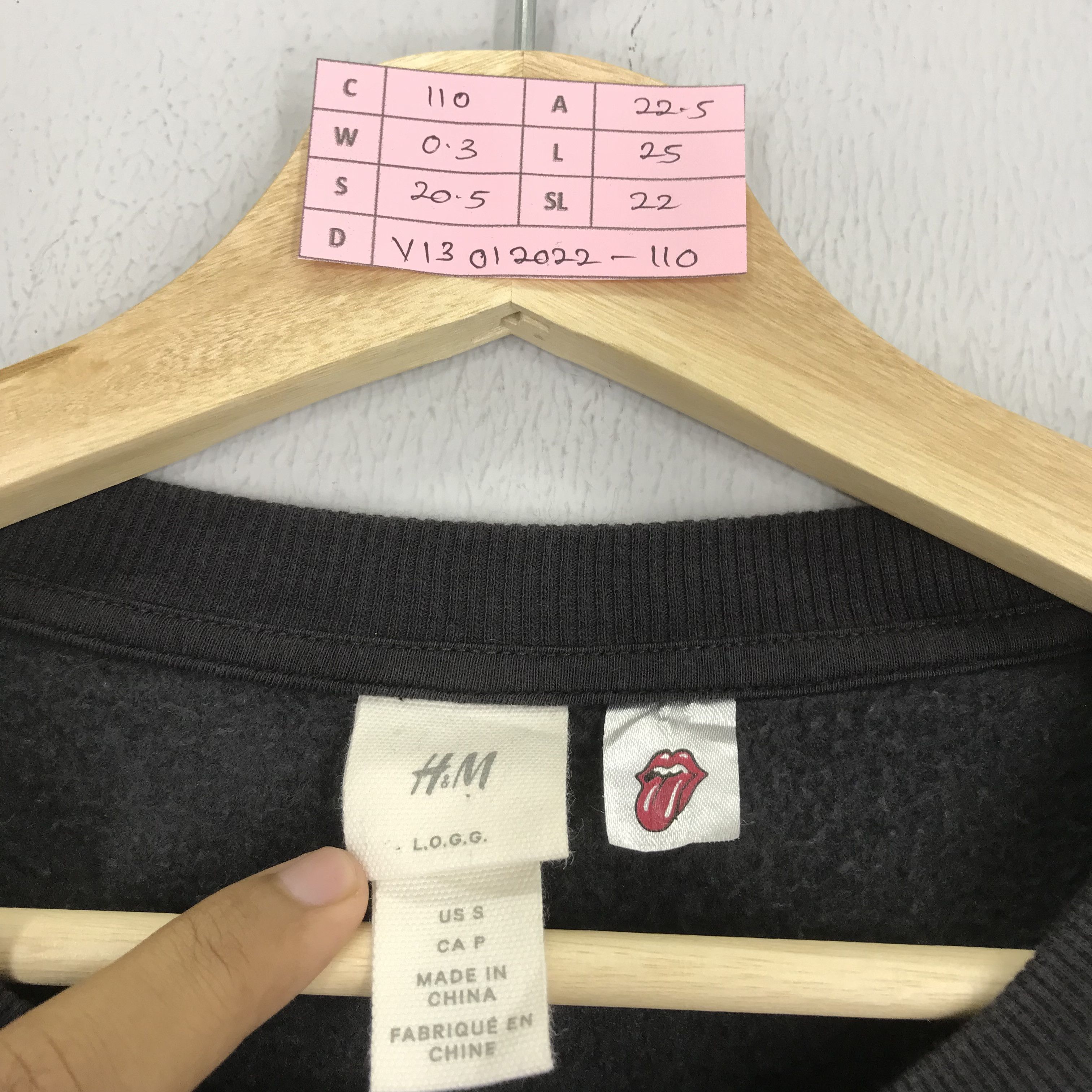 Band Tees Rare!! H&M x The Rolling Stones Band Tees Crewneck Size US M / EU 48-50 / 2 - 7 Thumbnail
