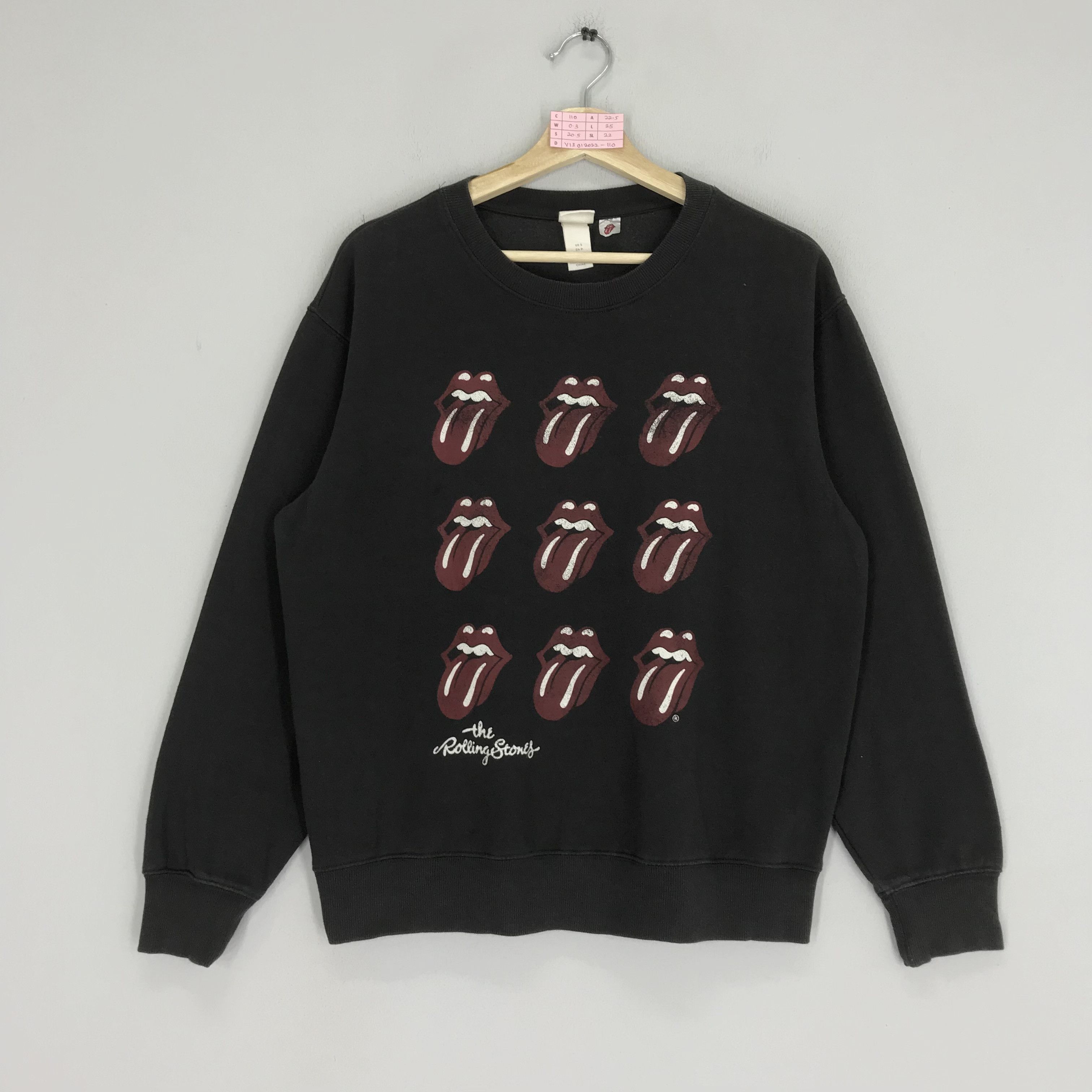 Band Tees Rare!! H&M x The Rolling Stones Band Tees Crewneck Size US M / EU 48-50 / 2 - 1 Thumbnail