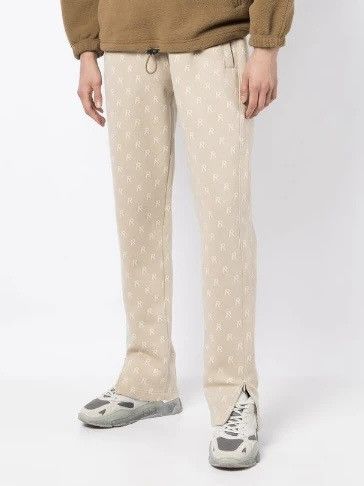 Represent Clo. NWT Represent Monogram-print Track Pants Size US 30 / EU 46 - 1 Thumbnail