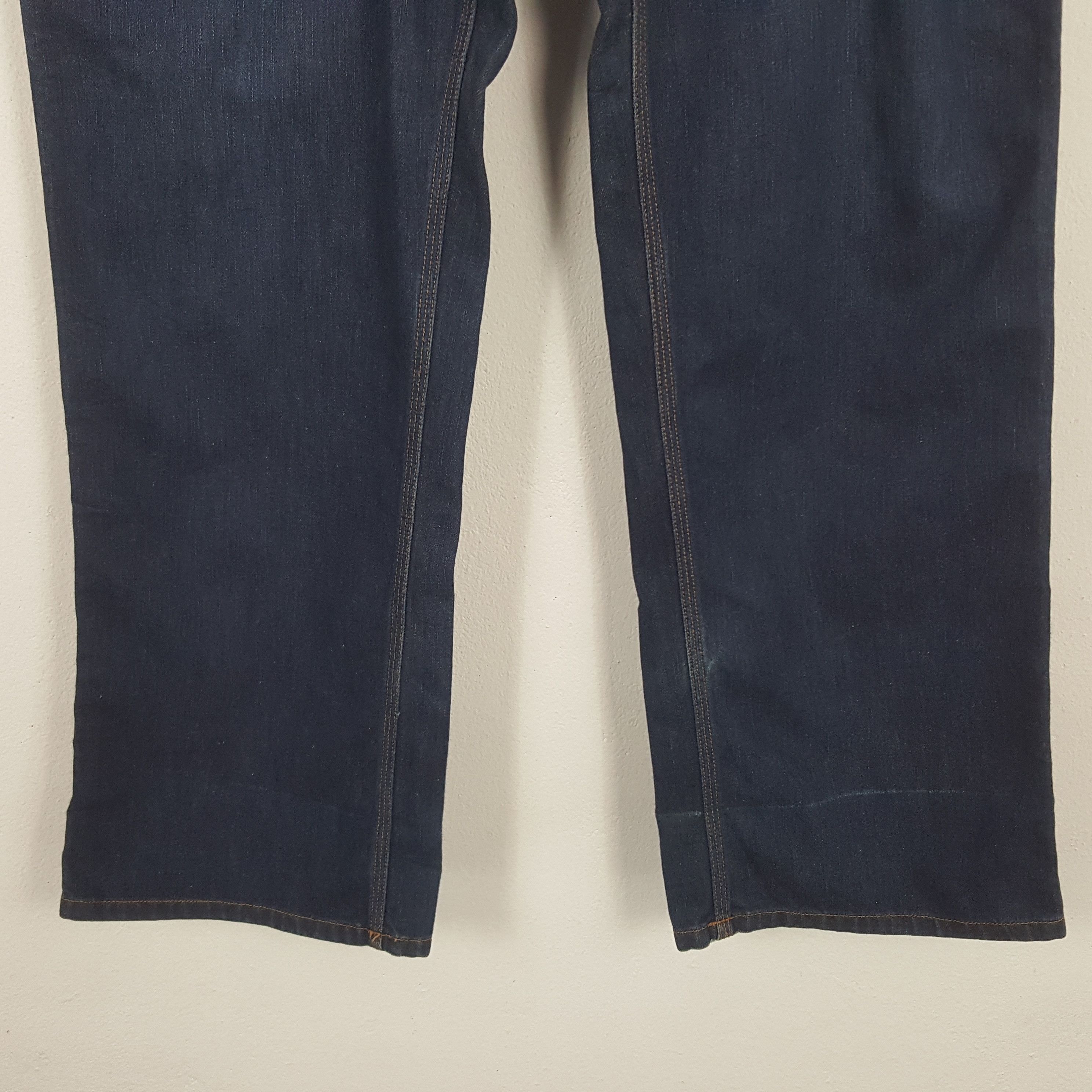 Stussy × Vintage Vintage Stussy Custom Big Art Logo Style Denim Size US 35 - 5 Thumbnail