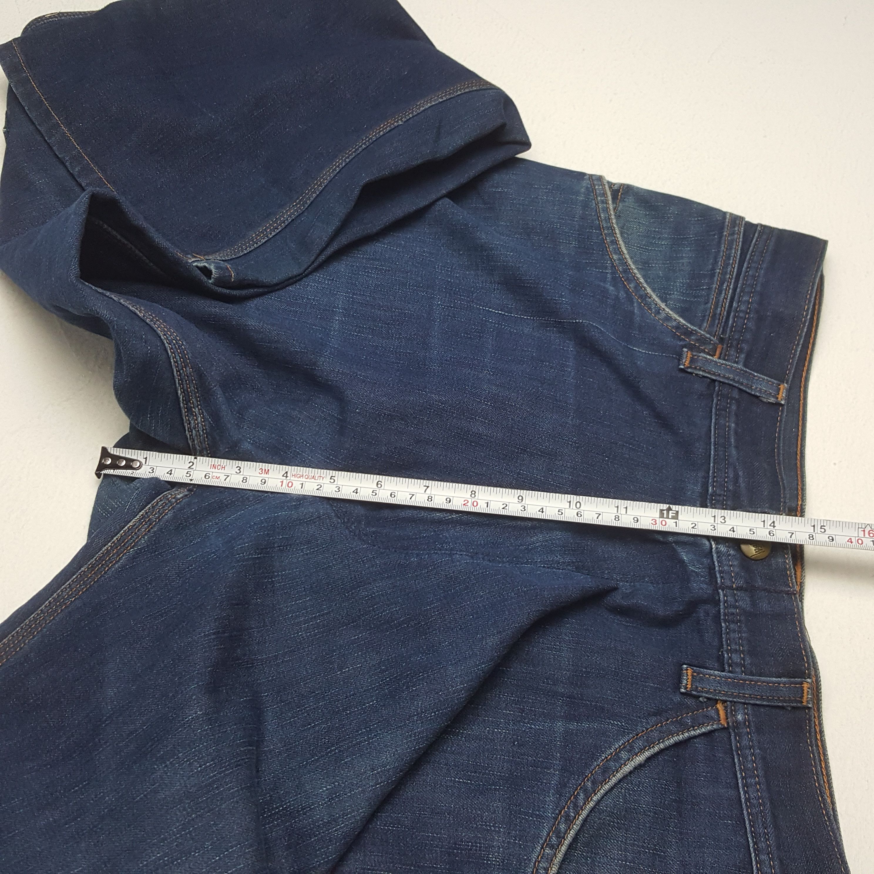 Stussy × Vintage Vintage Stussy Custom Big Art Logo Style Denim Size US 35 - 8 Thumbnail