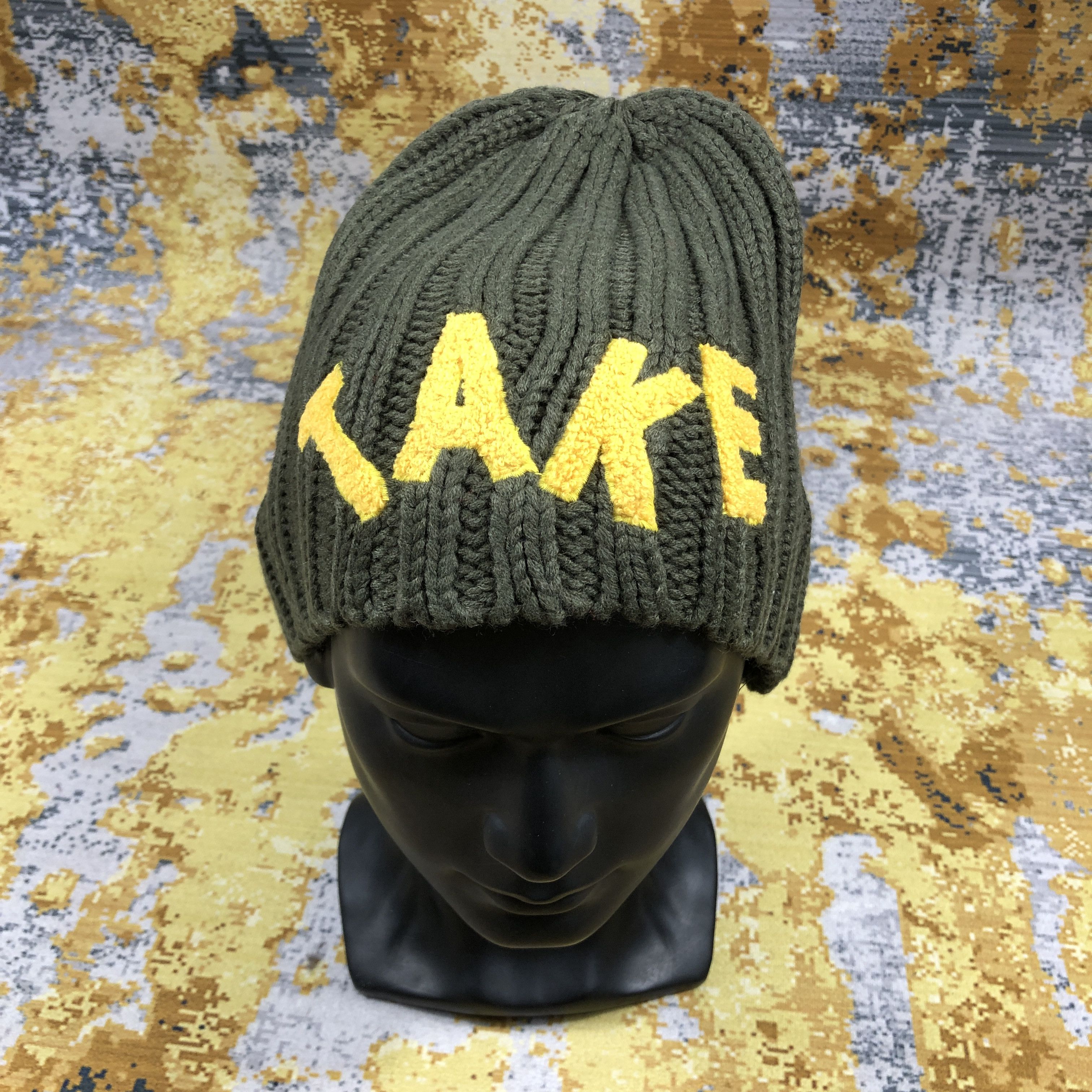 Japanese Brand Vintage Take High Top Beanie Hat B2170 Size ONE SIZE - 1 Thumbnail