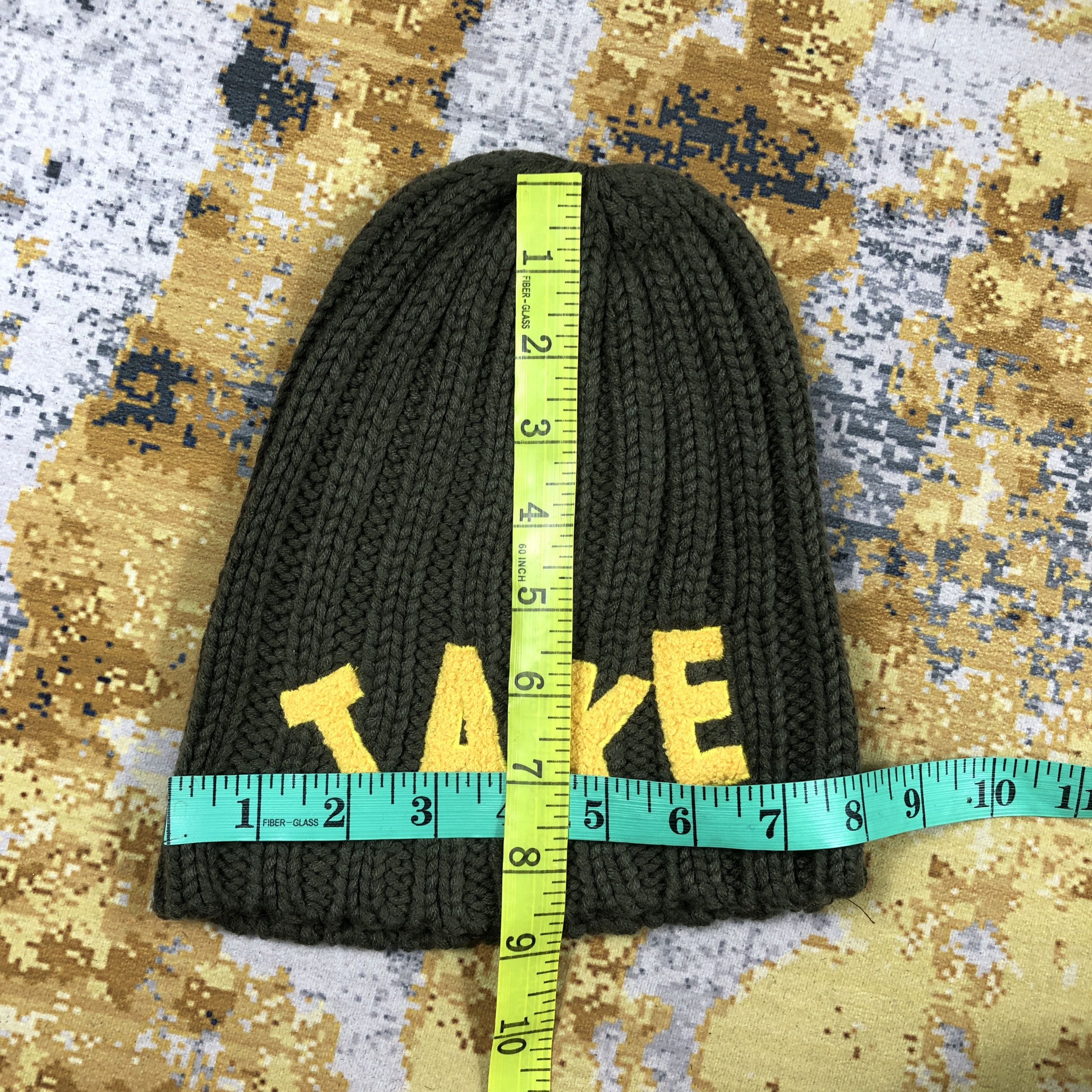 Japanese Brand Vintage Take High Top Beanie Hat B2170 Size ONE SIZE - 5 Thumbnail